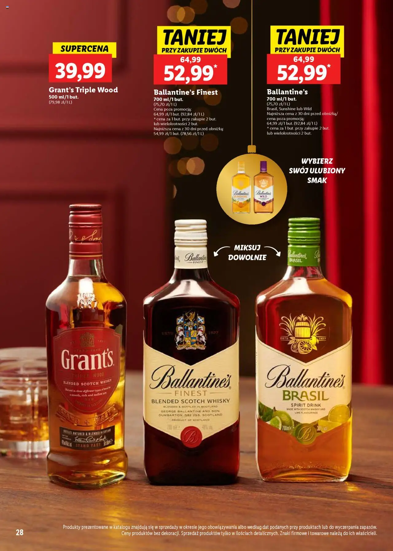  Lidl Katalog Alkoholi Mocnych I Win gazetka ważna  od 02.12.2024 do 04.01.2025 strona 28