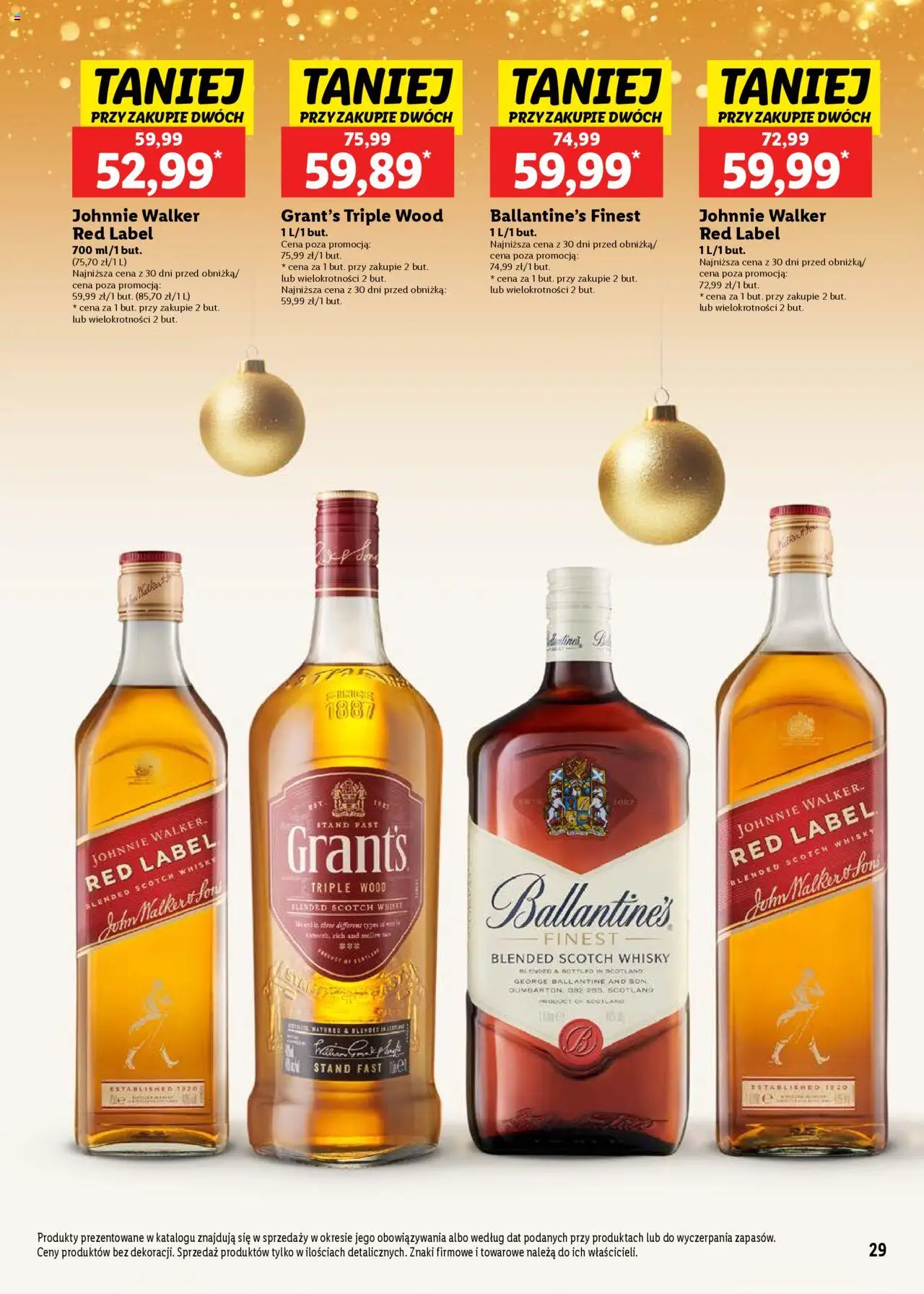  Lidl Katalog Alkoholi Mocnych I Win gazetka ważna  od 02.12.2024 do 04.01.2025 strona 29