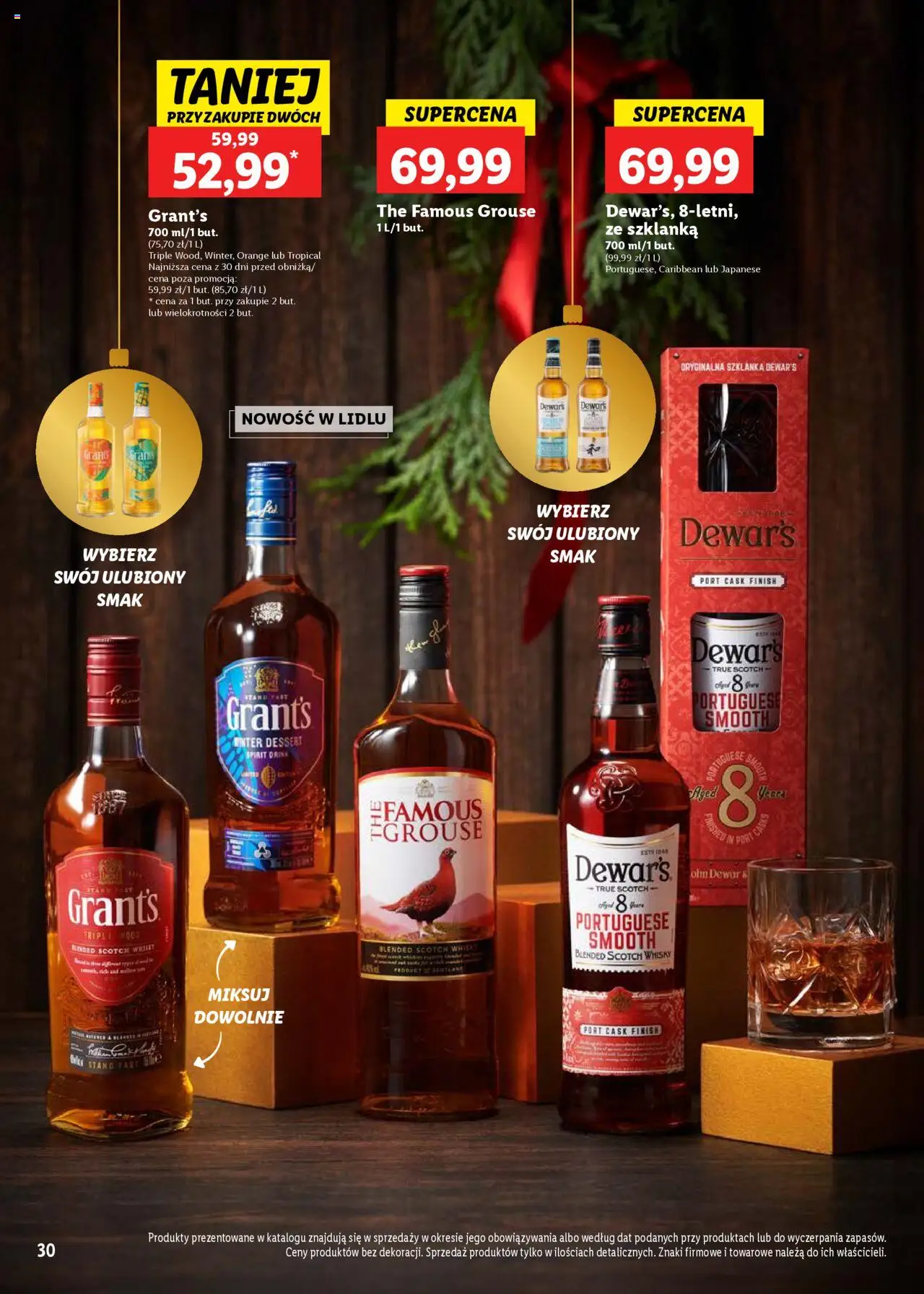  Lidl Katalog Alkoholi Mocnych I Win gazetka ważna  od 02.12.2024 do 04.01.2025 strona 30