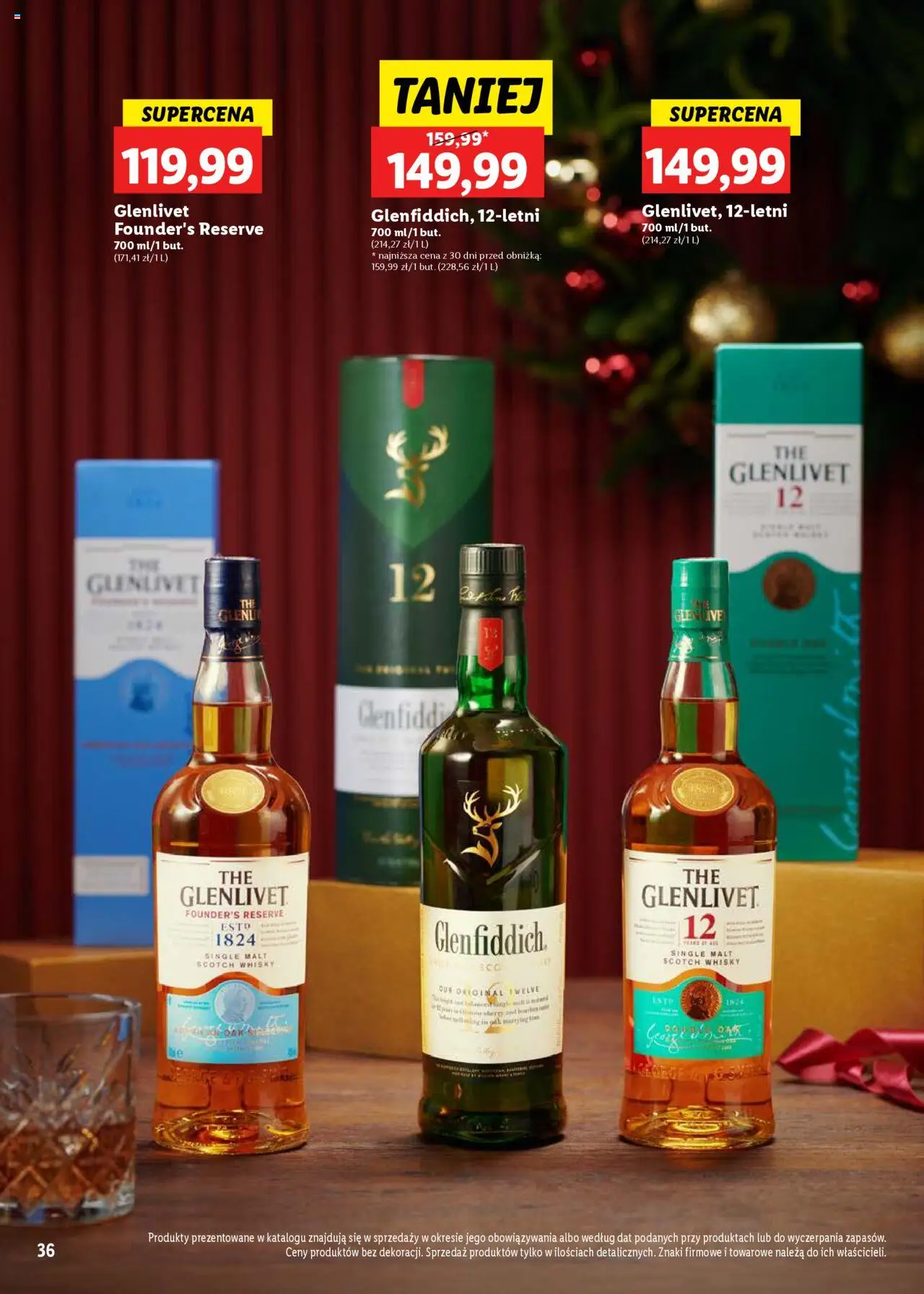  Lidl Katalog Alkoholi Mocnych I Win gazetka ważna  od 02.12.2024 do 04.01.2025 strona 36
