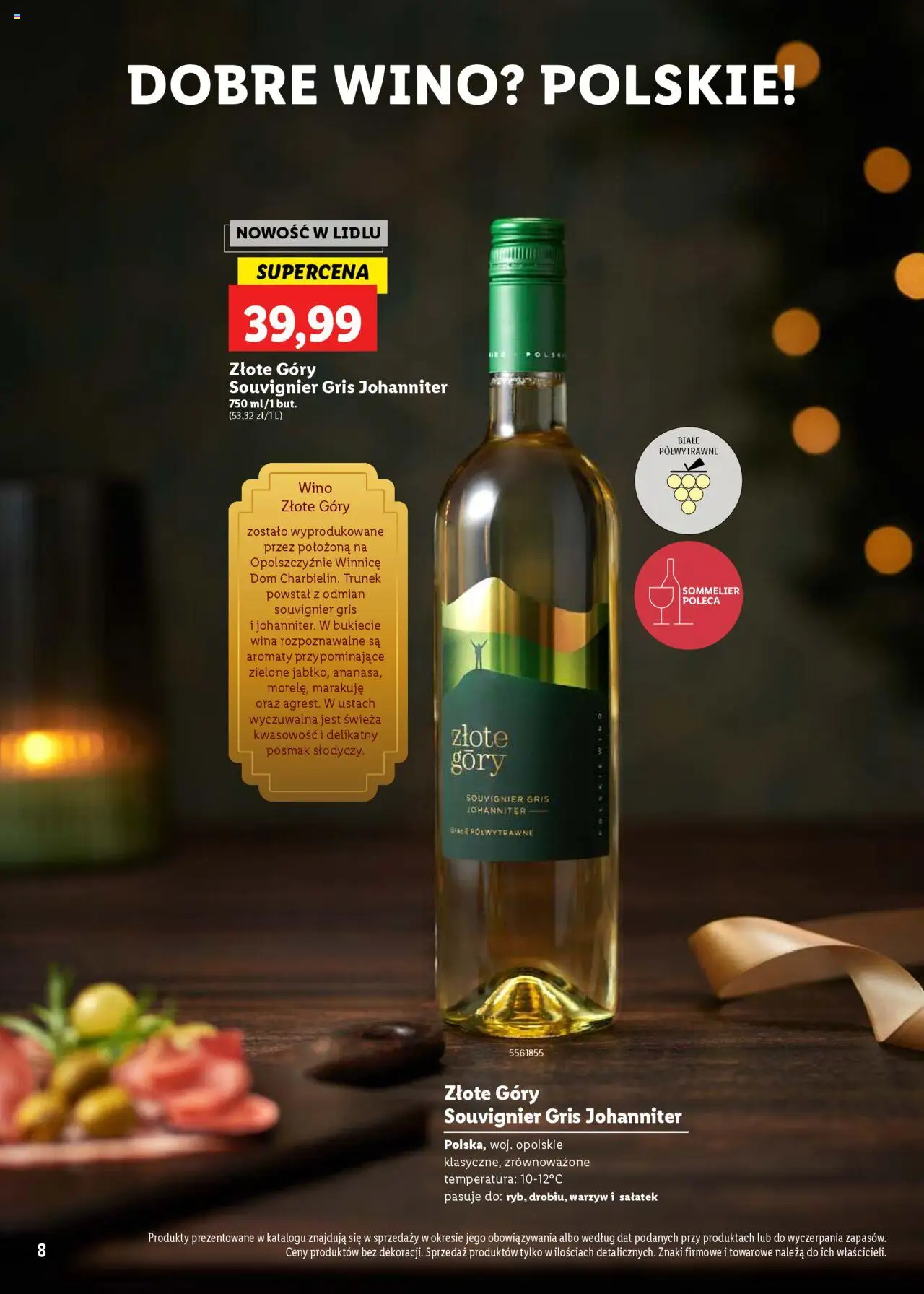  Lidl Katalog Alkoholi Mocnych I Win gazetka ważna  od 02.12.2024 do 04.01.2025 strona 8
