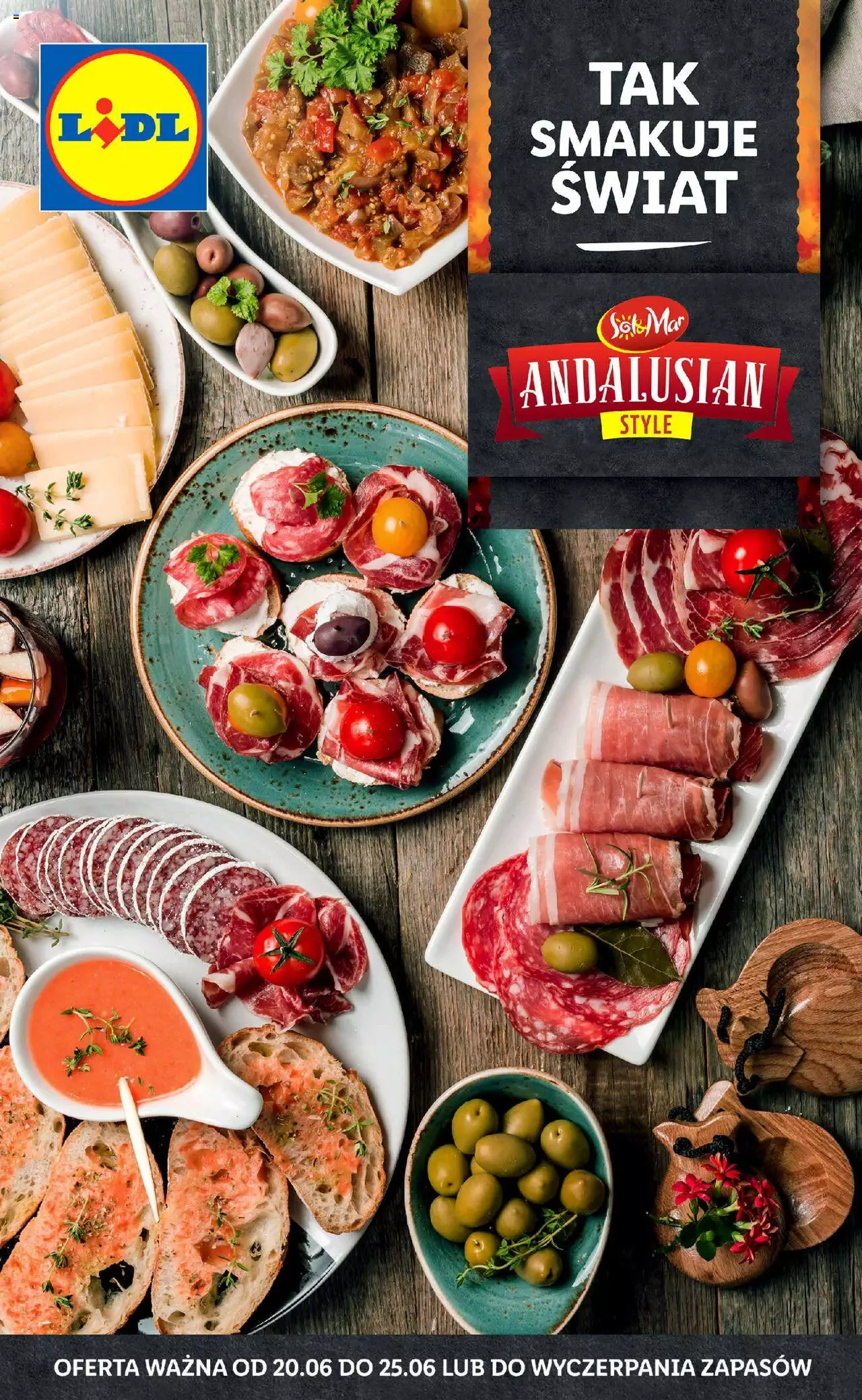Lidl Katalog Andaluzja gazetka ważna od 20.06.2022 do 25.06.2022 strona 1