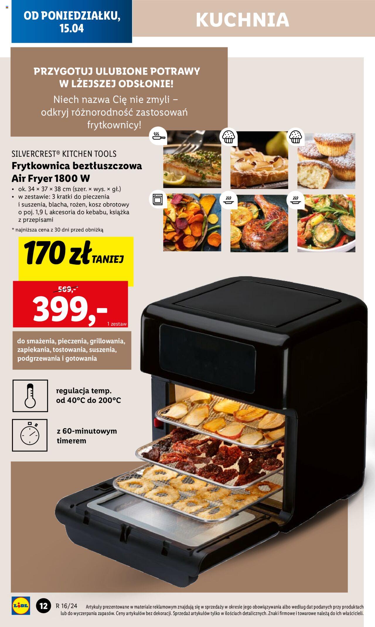 LIDL Katalog azetka ważna od 15.04.2024 do 20.04.2024 strona 13