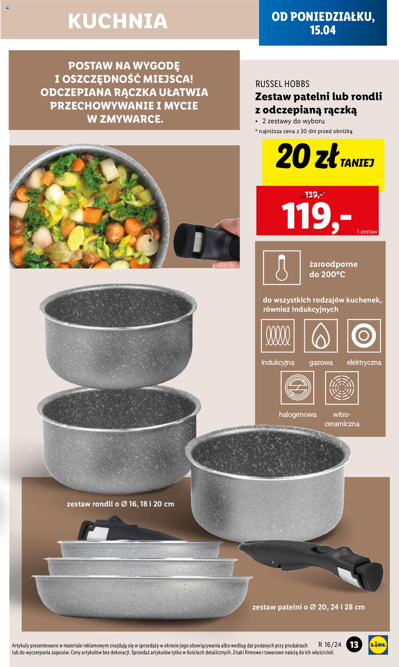 LIDL Katalog azetka ważna od 15.04.2024 do 20.04.2024 strona 14