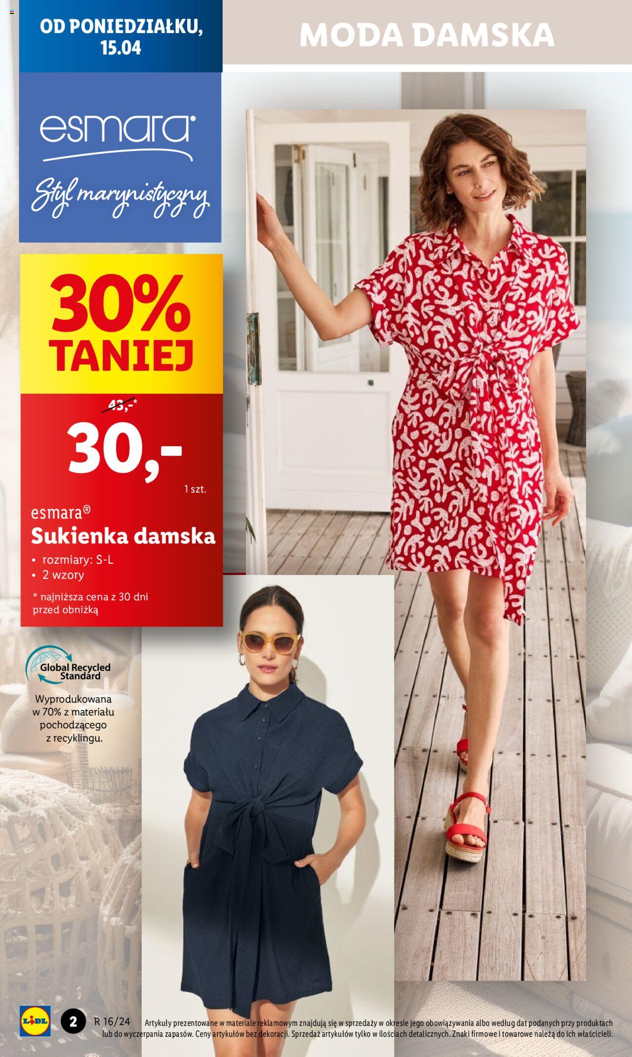 LIDL Katalog azetka ważna od 15.04.2024 do 20.04.2024 strona 3