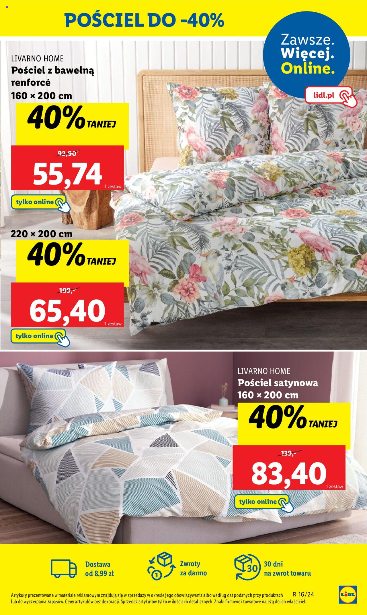 LIDL Katalog azetka ważna od 15.04.2024 do 20.04.2024 strona 32