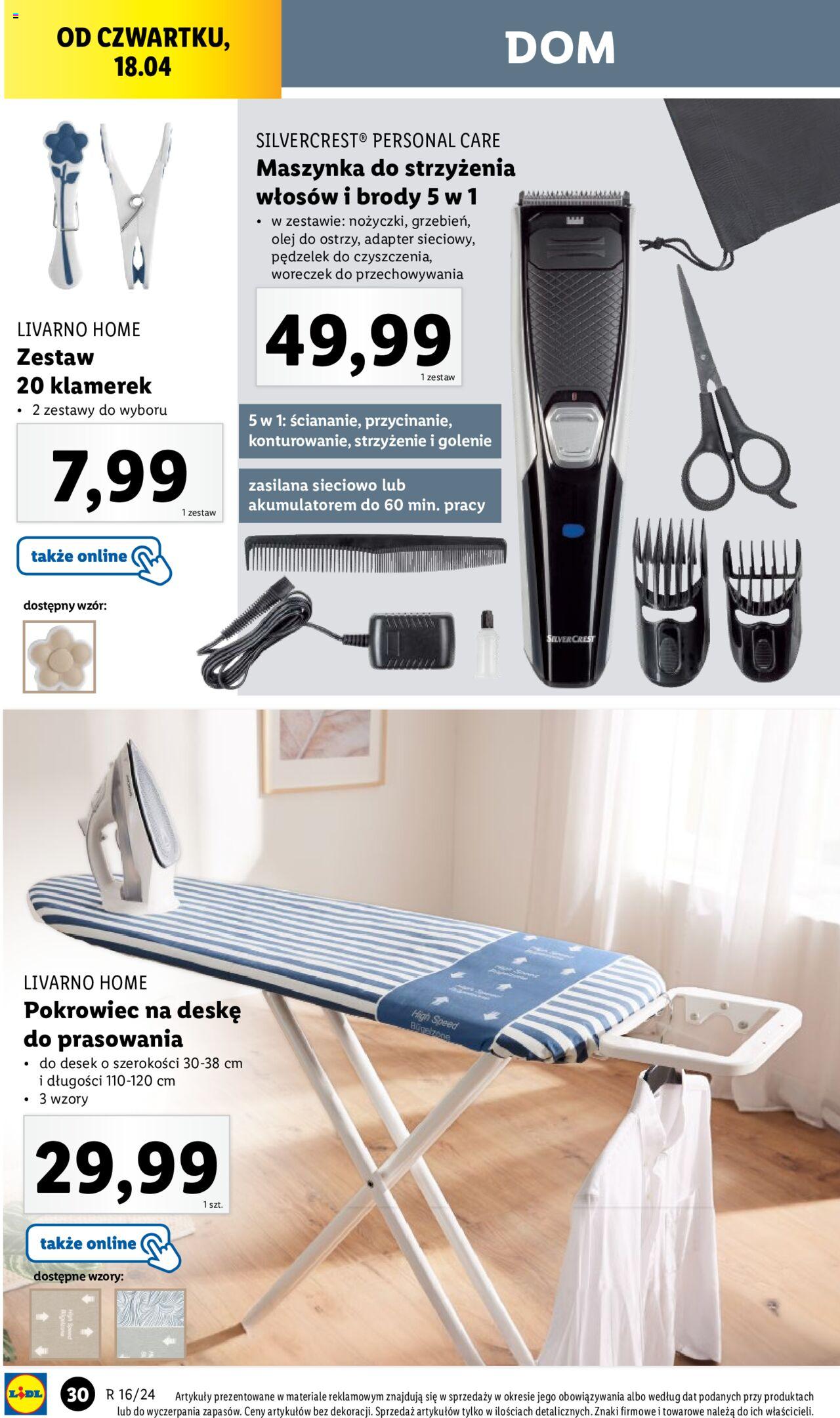 LIDL Katalog azetka ważna od 15.04.2024 do 20.04.2024 strona 33