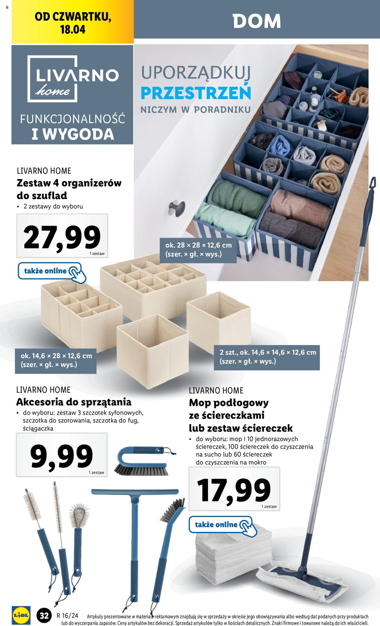 LIDL Katalog azetka ważna od 15.04.2024 do 20.04.2024 strona 35
