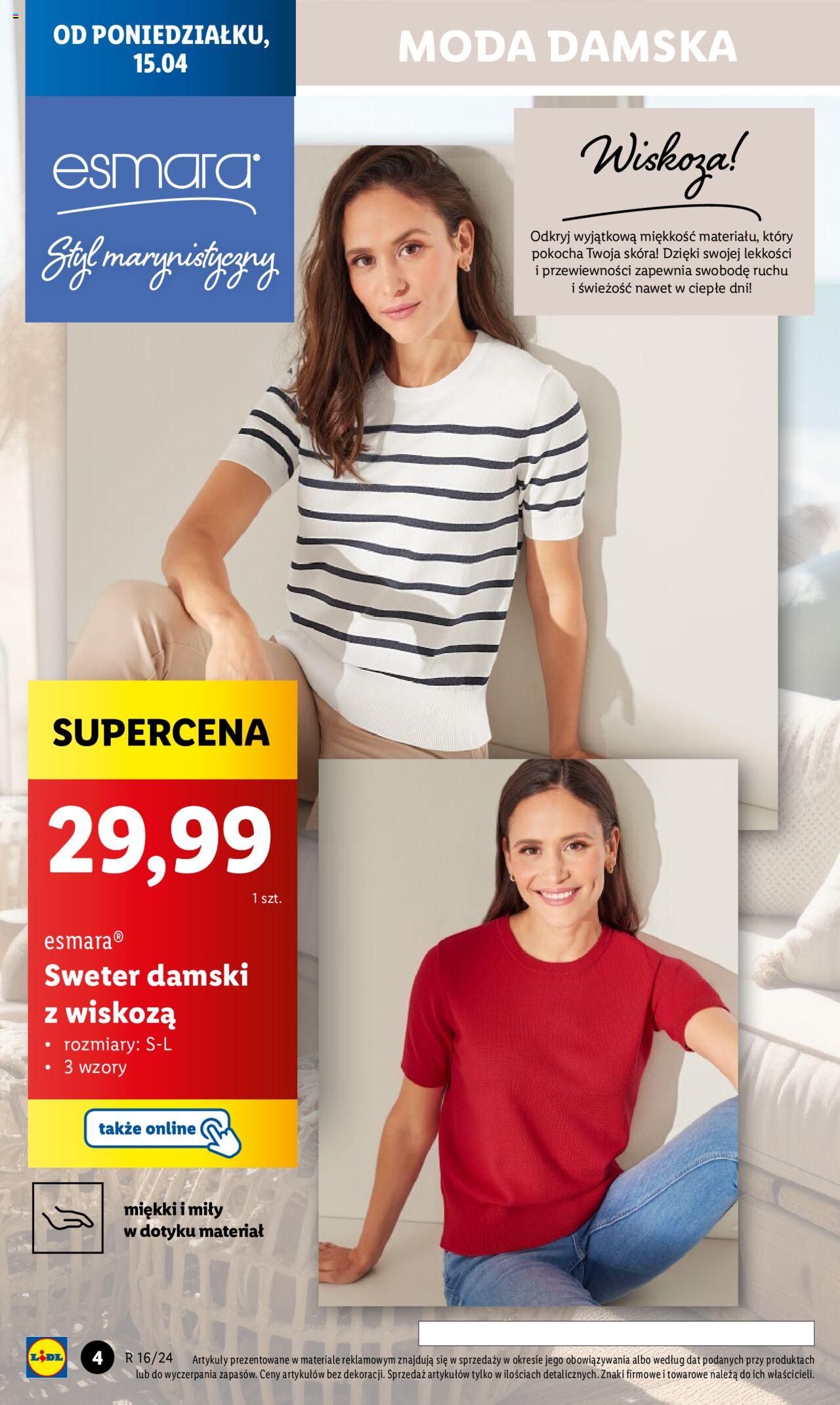 LIDL Katalog azetka ważna od 15.04.2024 do 20.04.2024 strona 5