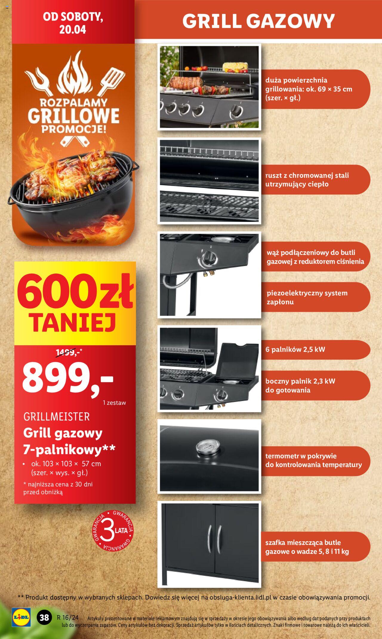 LIDL Katalog azetka ważna od 15.04.2024 do 20.04.2024 strona 41