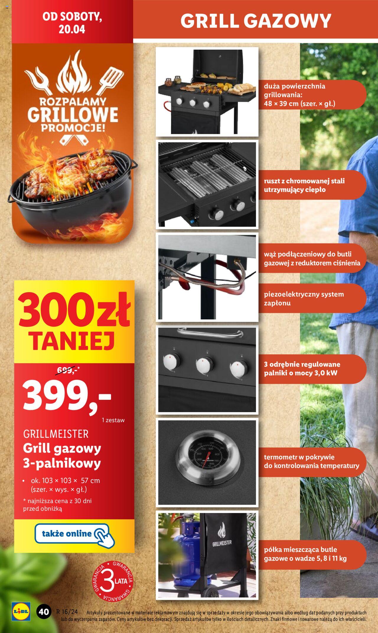LIDL Katalog azetka ważna od 15.04.2024 do 20.04.2024 strona 43