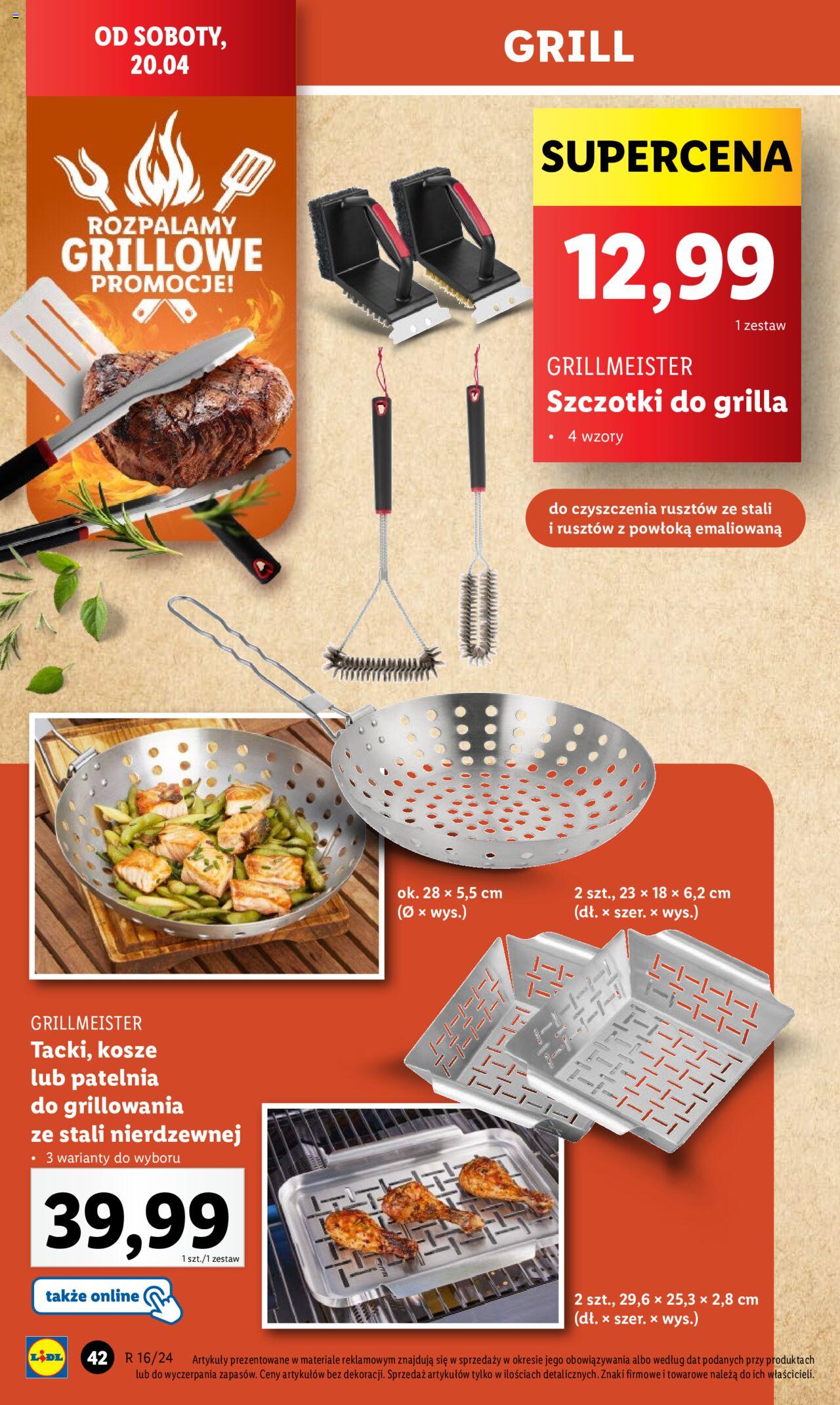 LIDL Katalog azetka ważna od 15.04.2024 do 20.04.2024 strona 45
