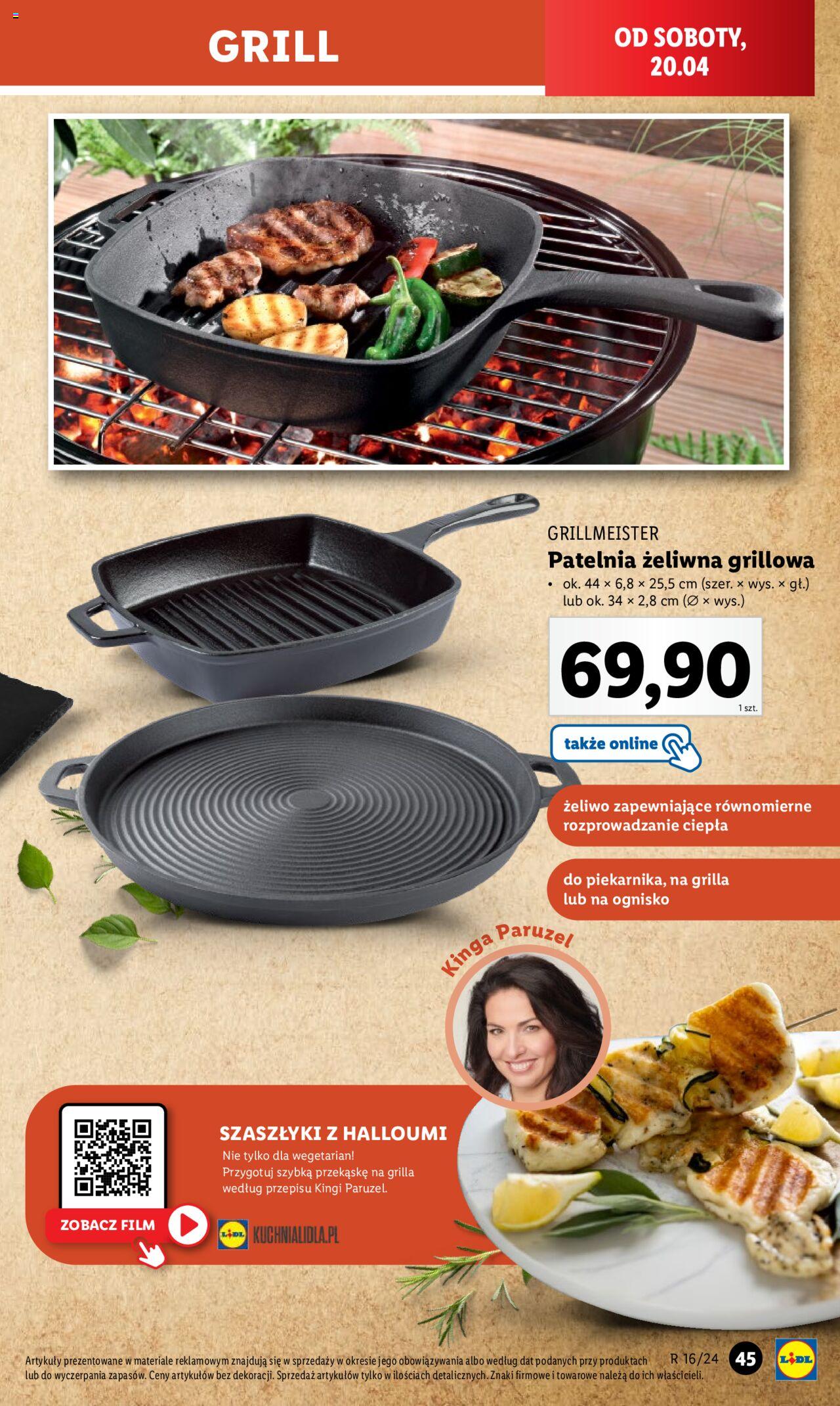 LIDL Katalog azetka ważna od 15.04.2024 do 20.04.2024 strona 48