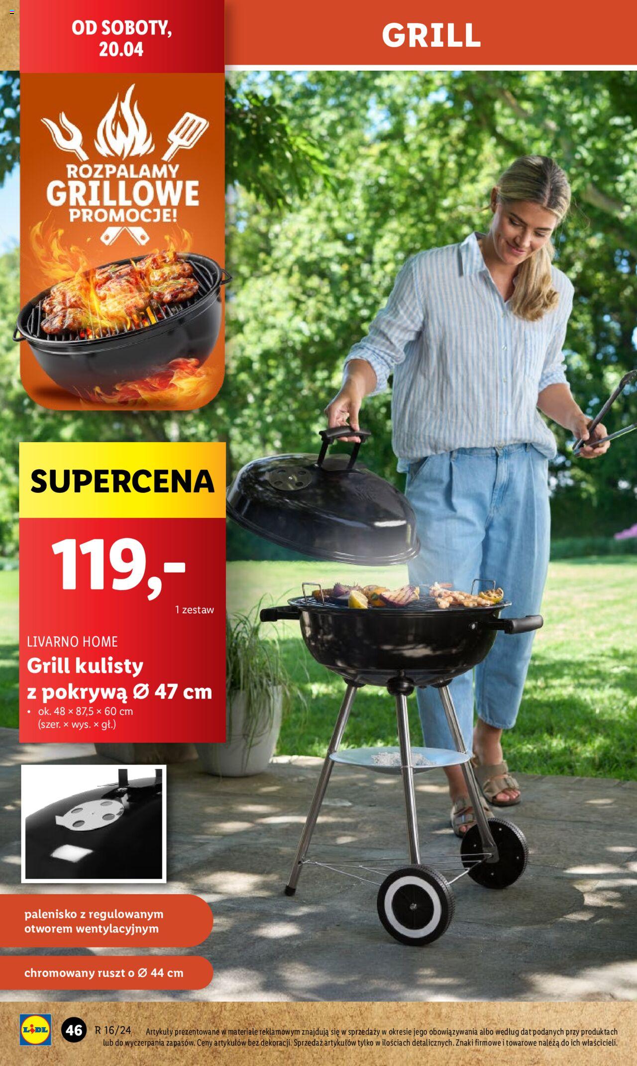 LIDL Katalog azetka ważna od 15.04.2024 do 20.04.2024 strona 49