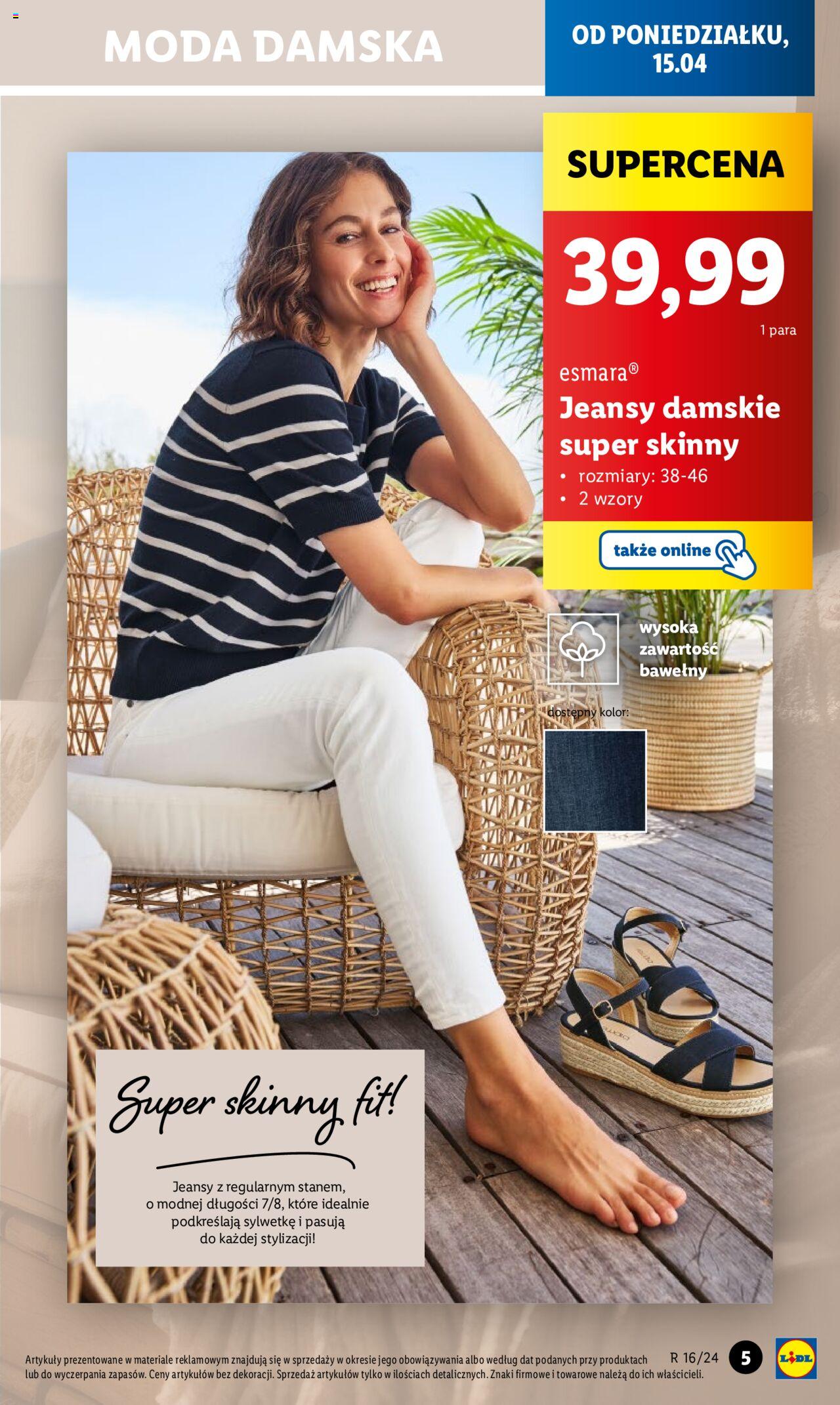 LIDL Katalog azetka ważna od 15.04.2024 do 20.04.2024 strona 6