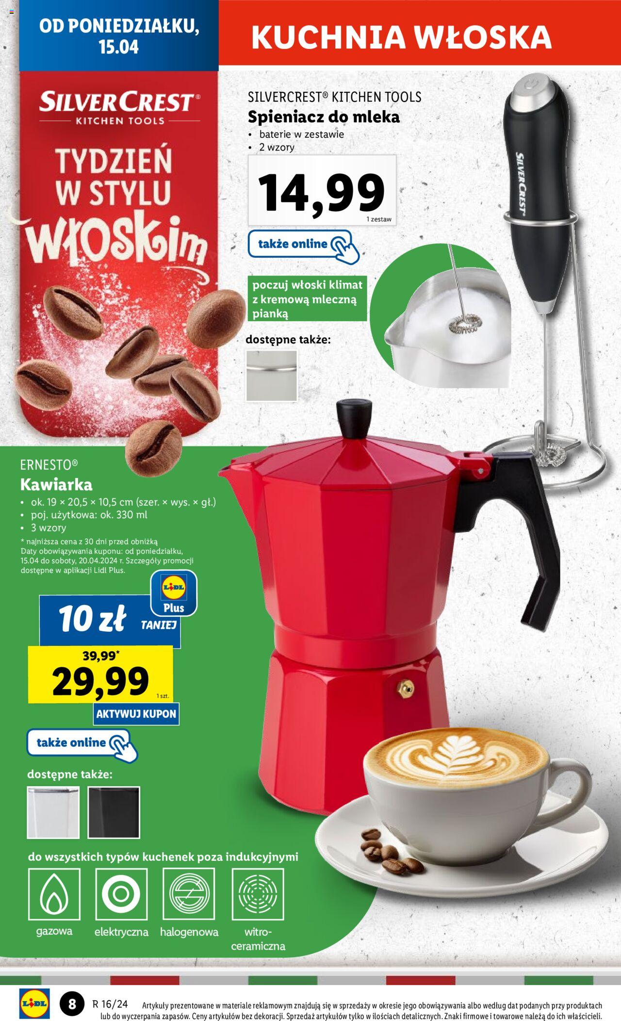 LIDL Katalog azetka ważna od 15.04.2024 do 20.04.2024 strona 9