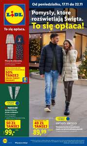 LIDL Katalog gazetka BLACK FRIDAY  ważna od 17.11.2025 do 22.11.2025