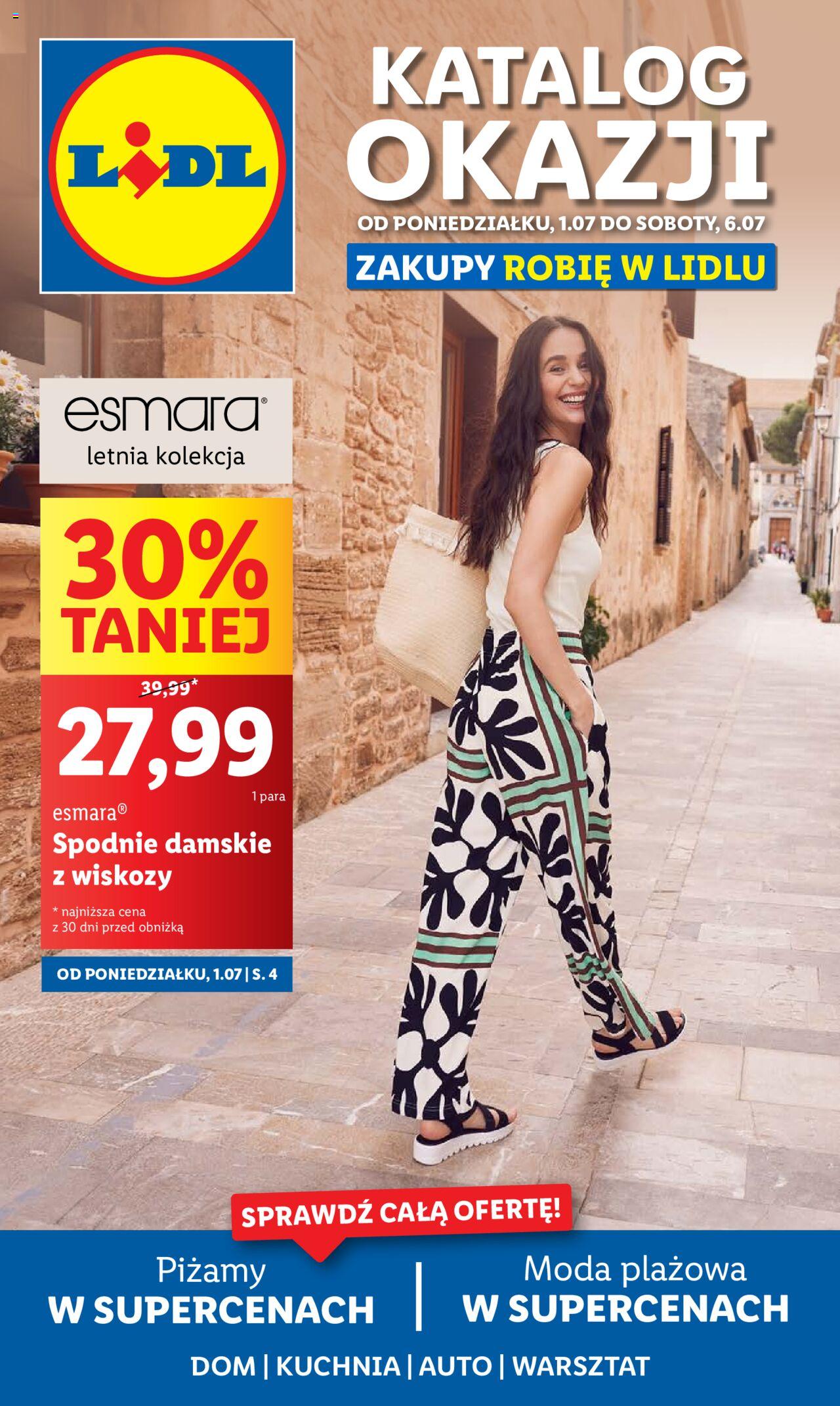 LIDL Katalog gazetka ważna od 01.07.2024 do 06.07.2024 strona 1