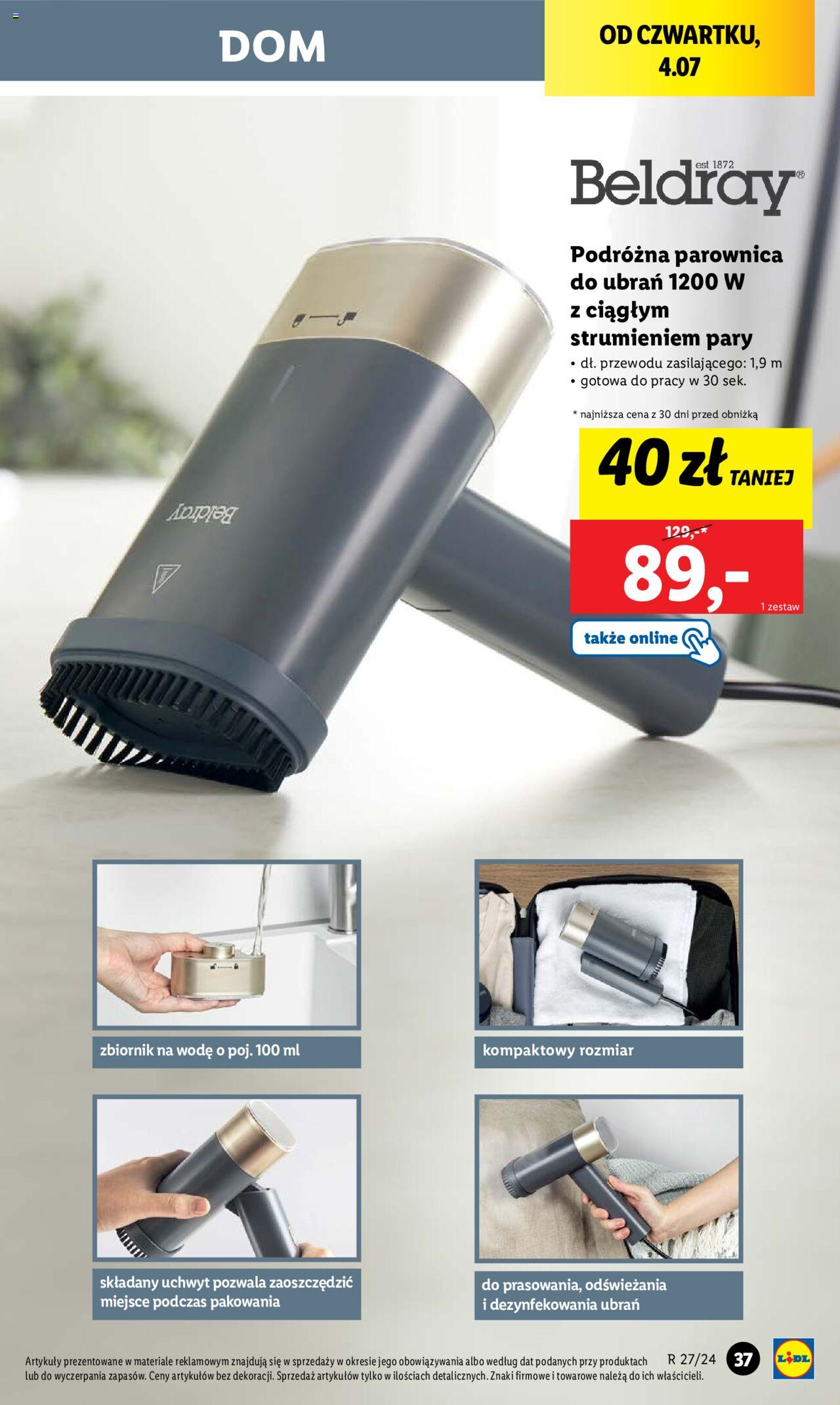 LIDL Katalog gazetka ważna od 01.07.2024 do 06.07.2024 strona 39