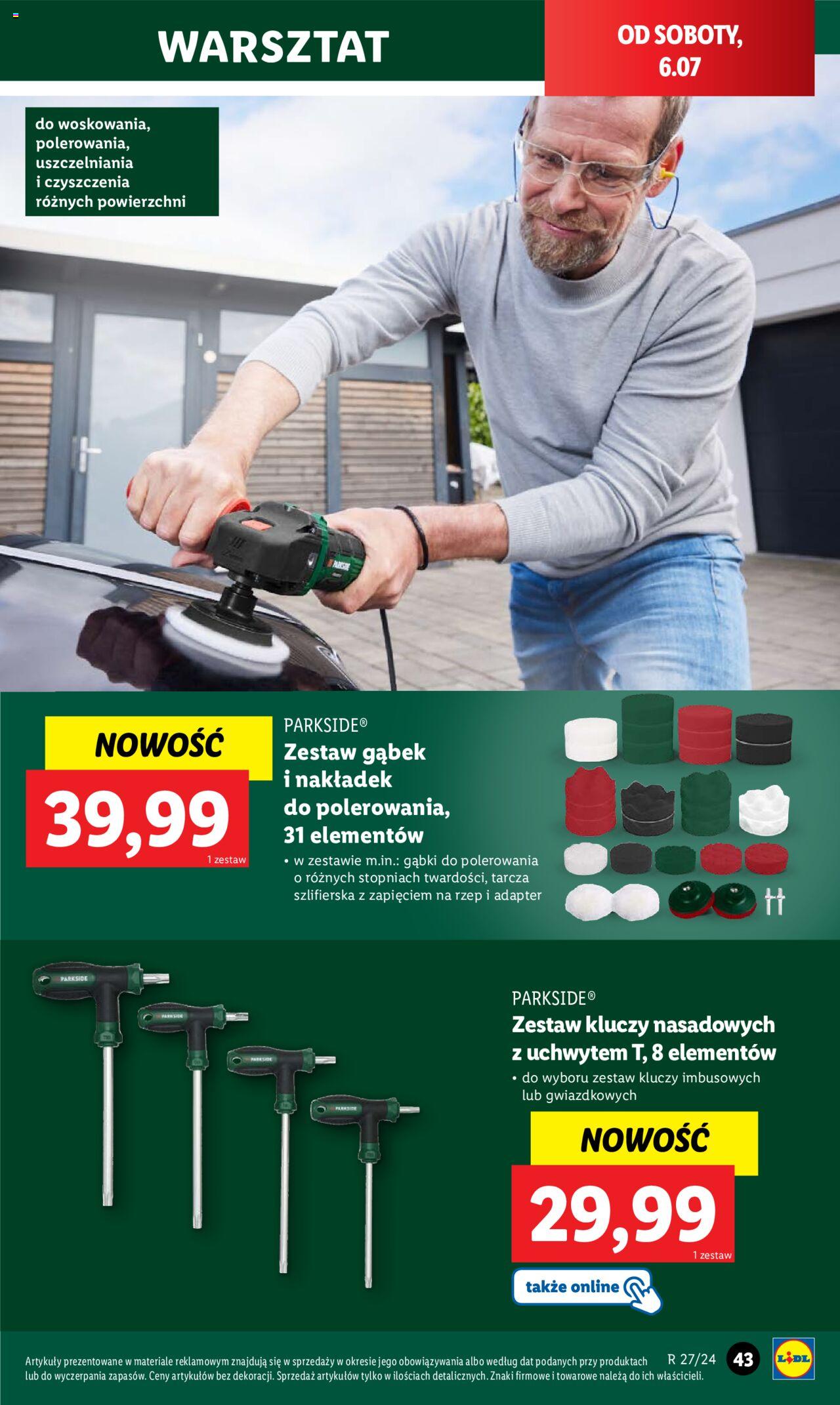 LIDL Katalog gazetka ważna od 01.07.2024 do 06.07.2024 strona 45