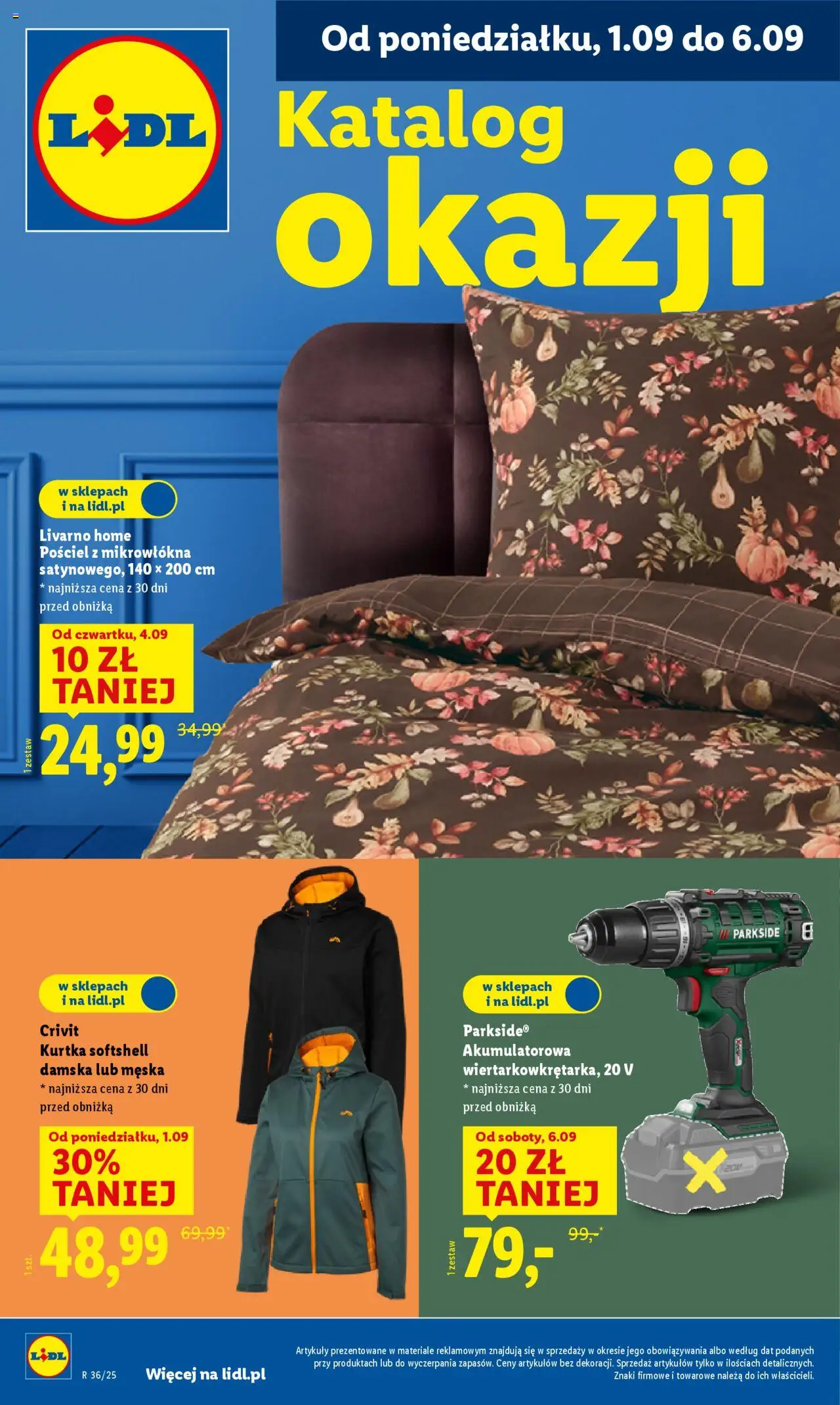 LIDL Katalog gazetka ważna od 01.09.2025 do 06.09.2025 strona 1
