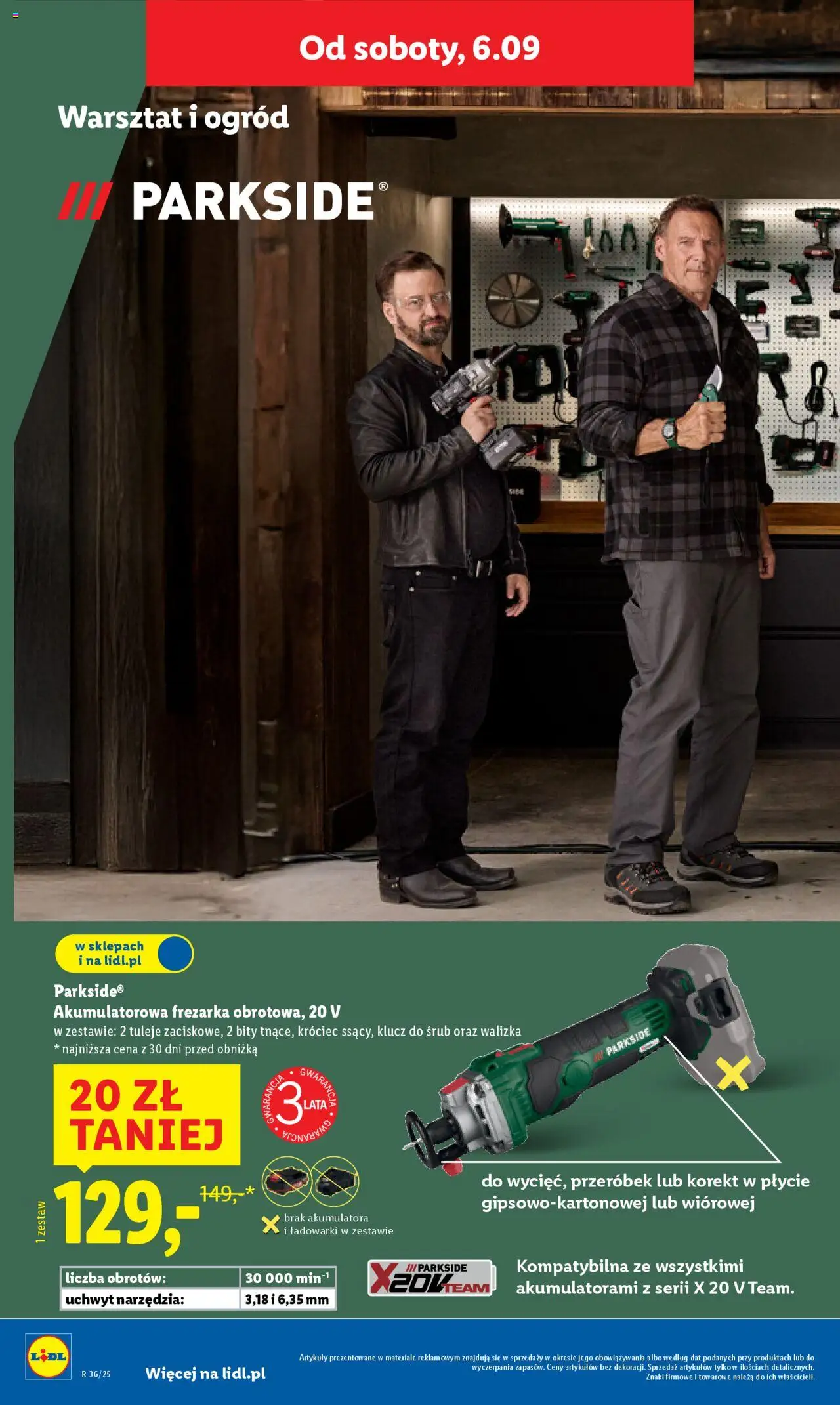 LIDL Katalog gazetka ważna od 01.09.2025 do 06.09.2025 strona 36