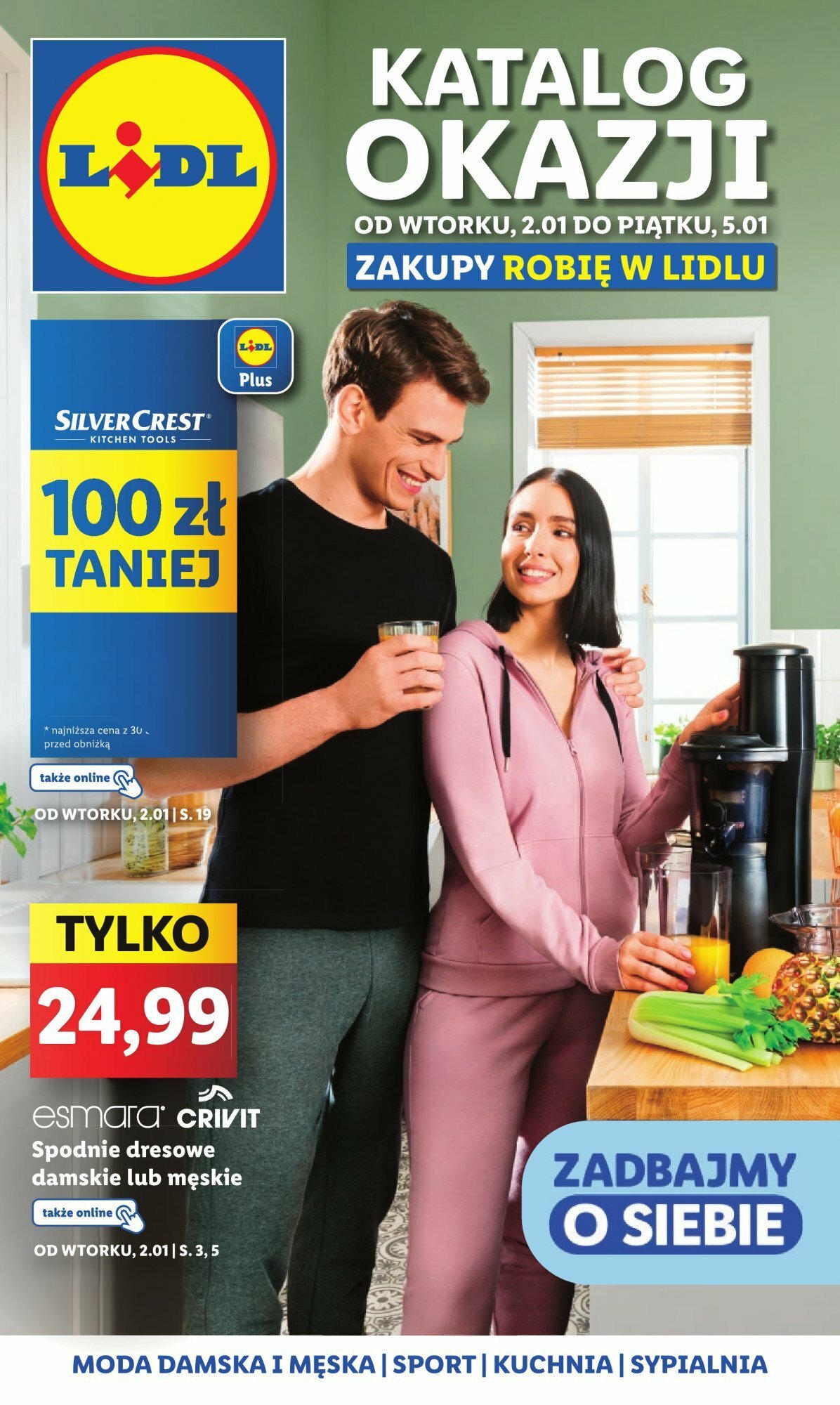 LIDL Katalog gazetka ważna od 02.01.2024 do 05.01.2024 strona 1