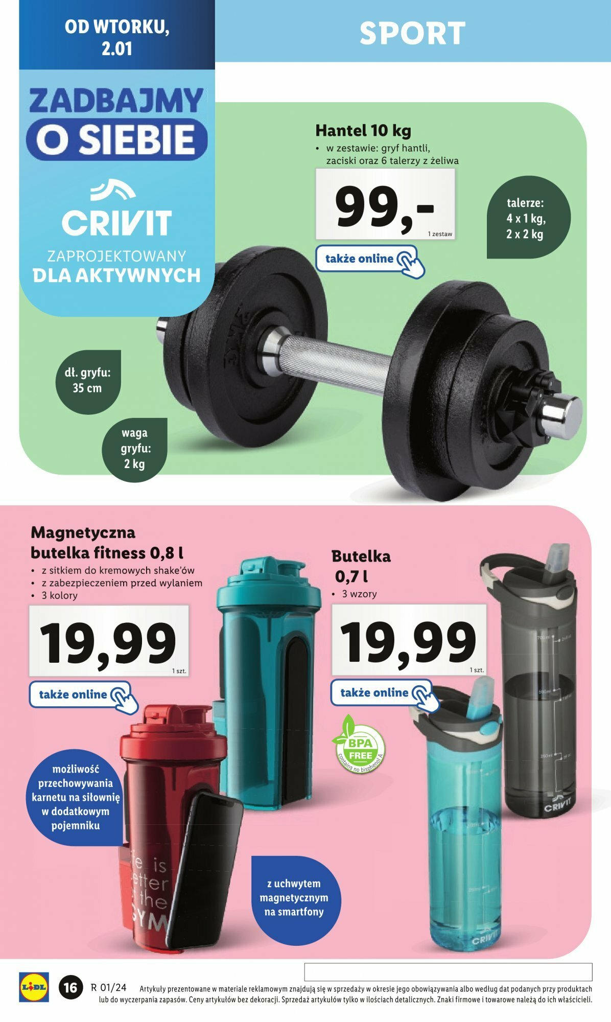 LIDL Katalog gazetka ważna od 02.01.2024 do 05.01.2024 strona 15
