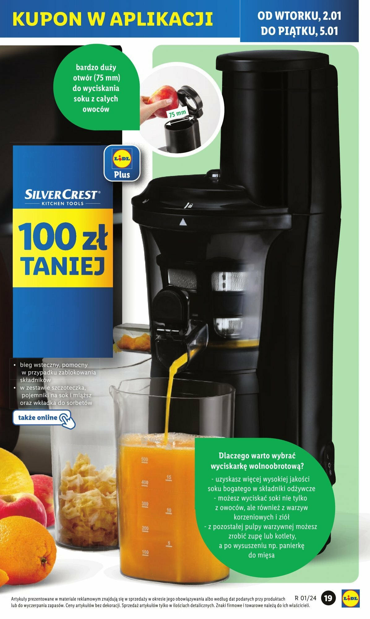 LIDL Katalog gazetka ważna od 02.01.2024 do 05.01.2024 strona 18
