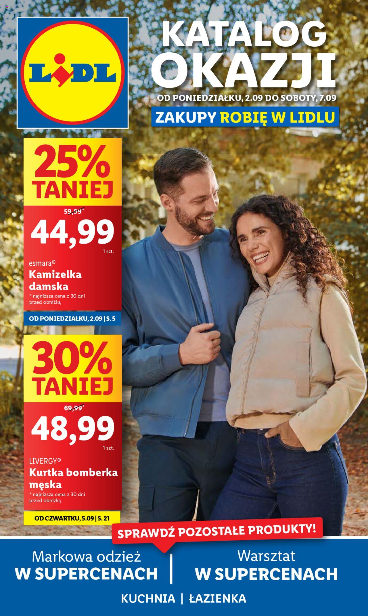 LIDL Katalog gazetka ważna od 02.09.2024 do 07.09.2024 strona 1