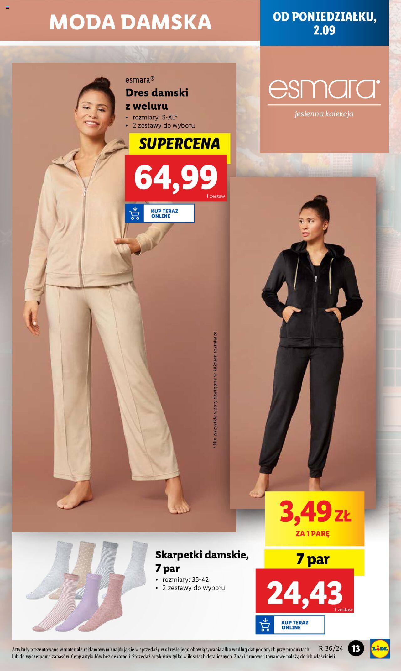 LIDL Katalog gazetka ważna od 02.09.2024 do 07.09.2024 strona 13