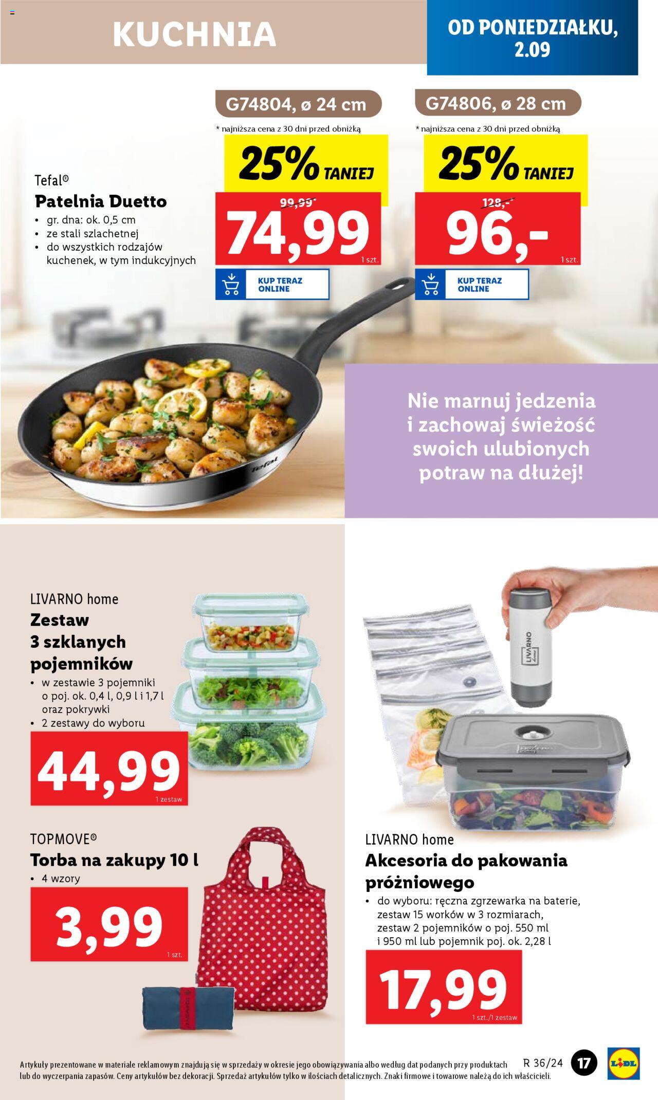 LIDL Katalog gazetka ważna od 02.09.2024 do 07.09.2024 strona 17