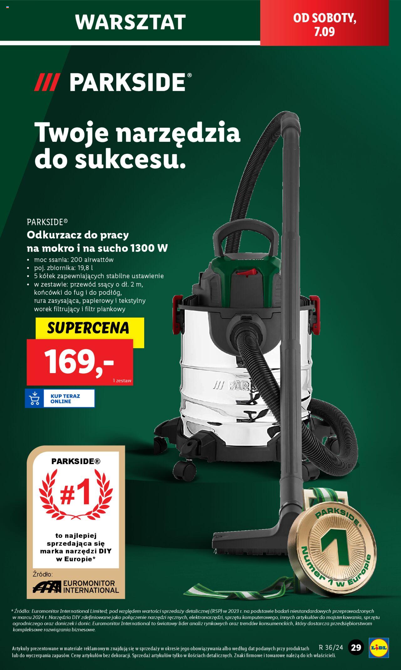 LIDL Katalog gazetka ważna od 02.09.2024 do 07.09.2024 strona 33