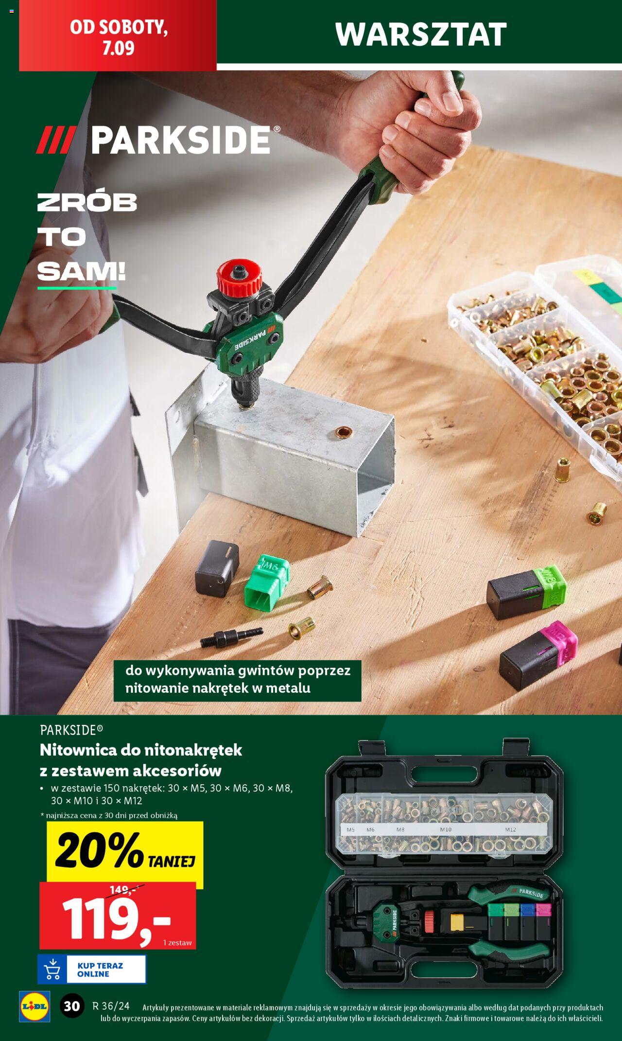 LIDL Katalog gazetka ważna od 02.09.2024 do 07.09.2024 strona 34