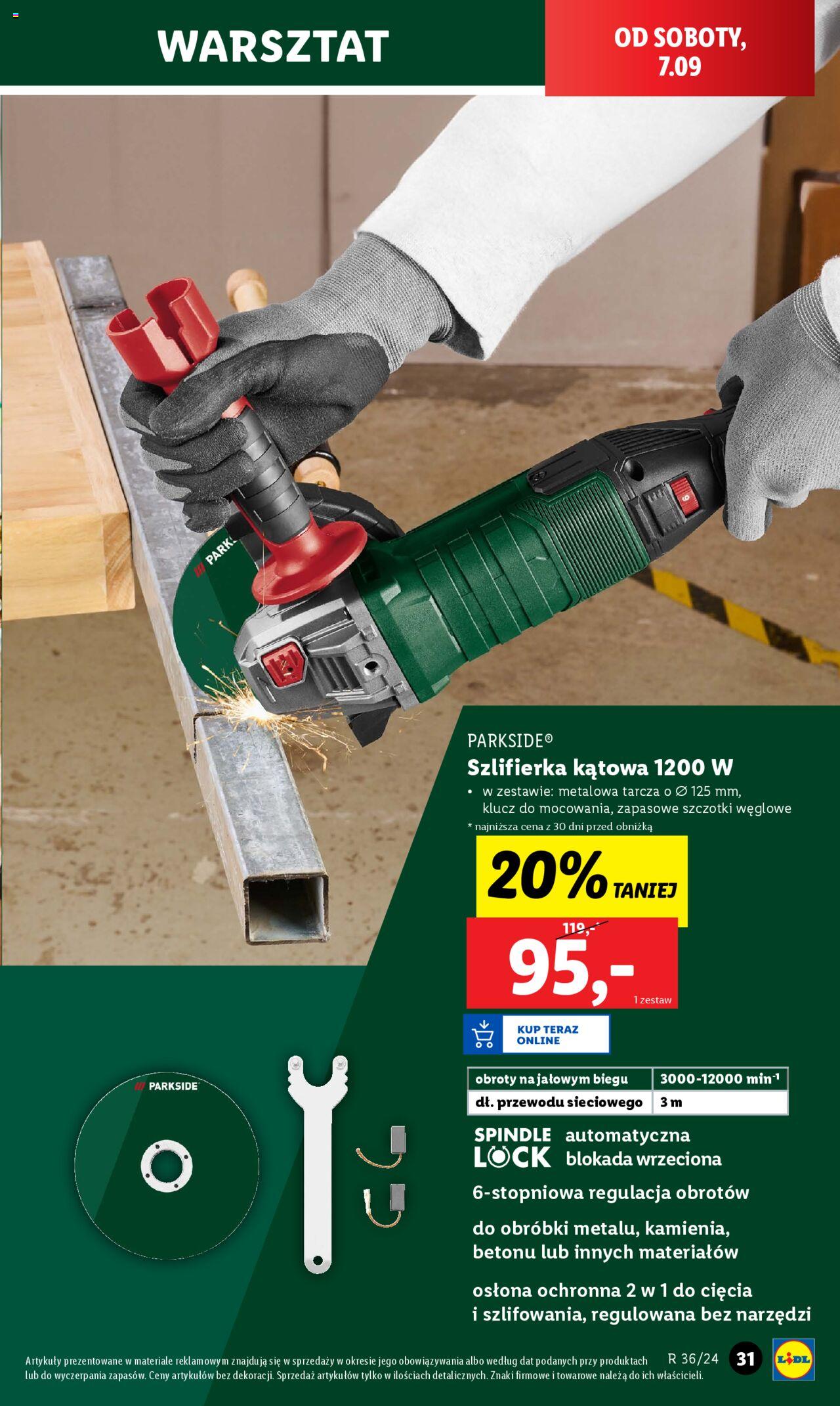 LIDL Katalog gazetka ważna od 02.09.2024 do 07.09.2024 strona 35