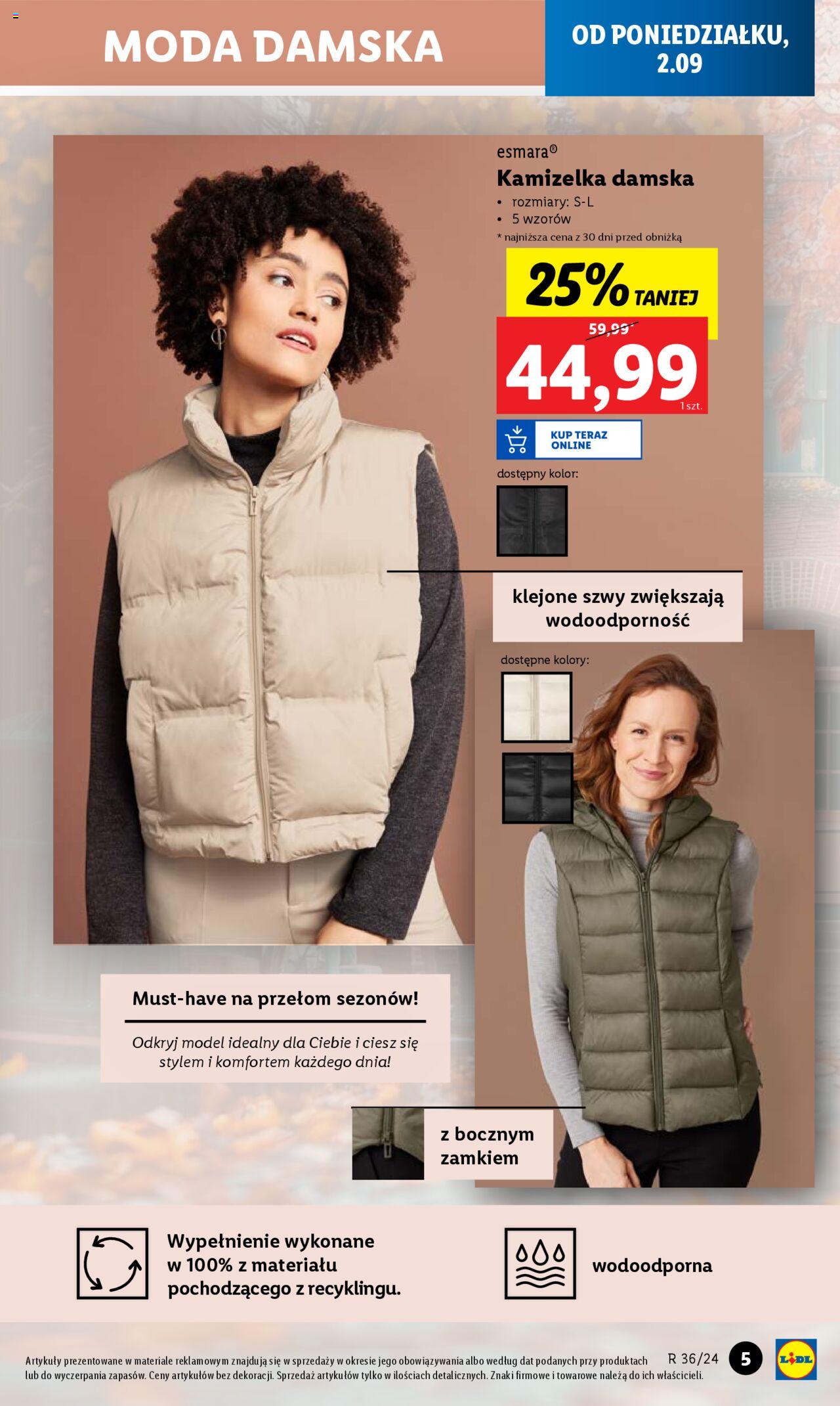 LIDL Katalog gazetka ważna od 02.09.2024 do 07.09.2024 strona 9