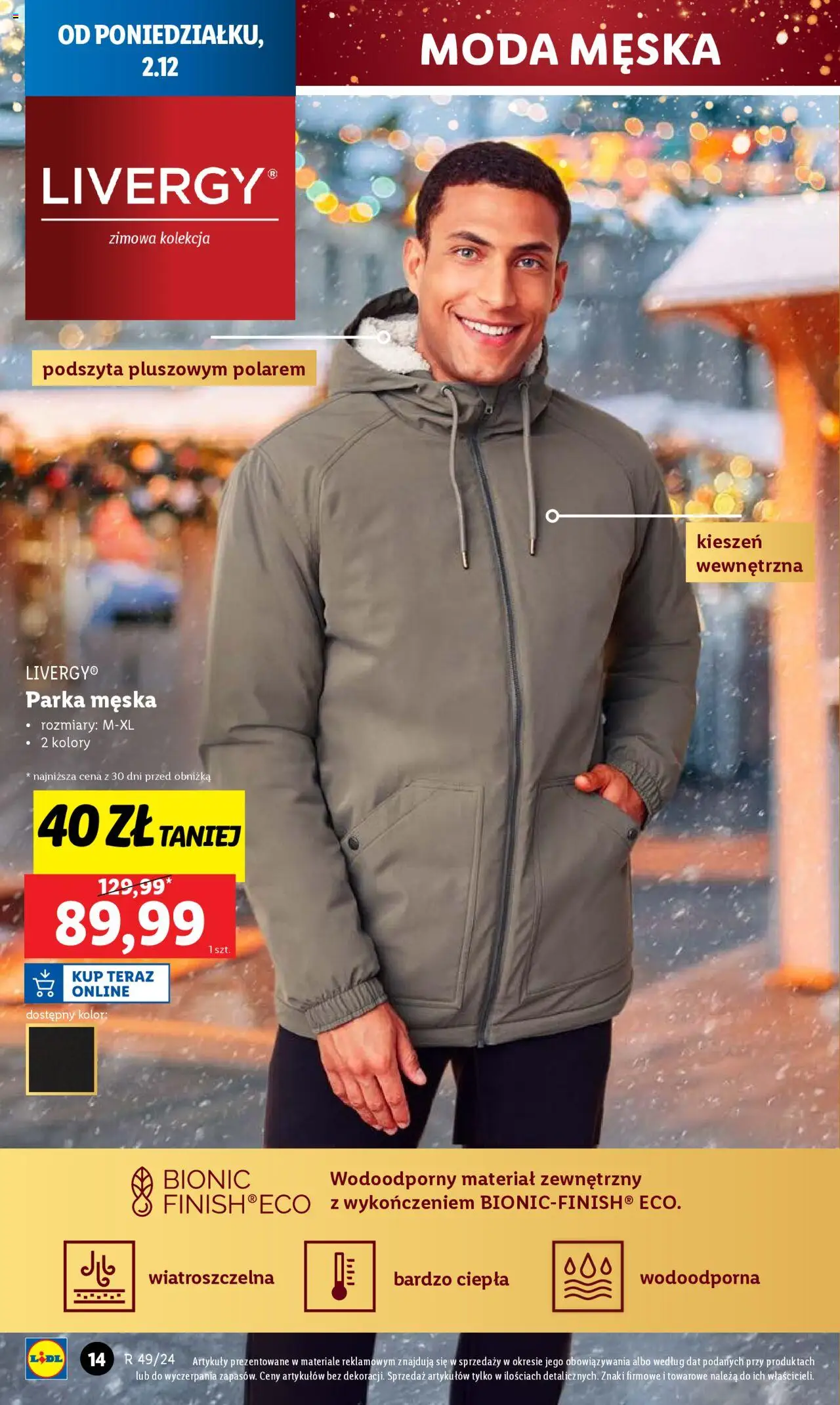 LIDL Katalog gazetka ważna od 02.12.2024 do 07.12.2024 strona 14