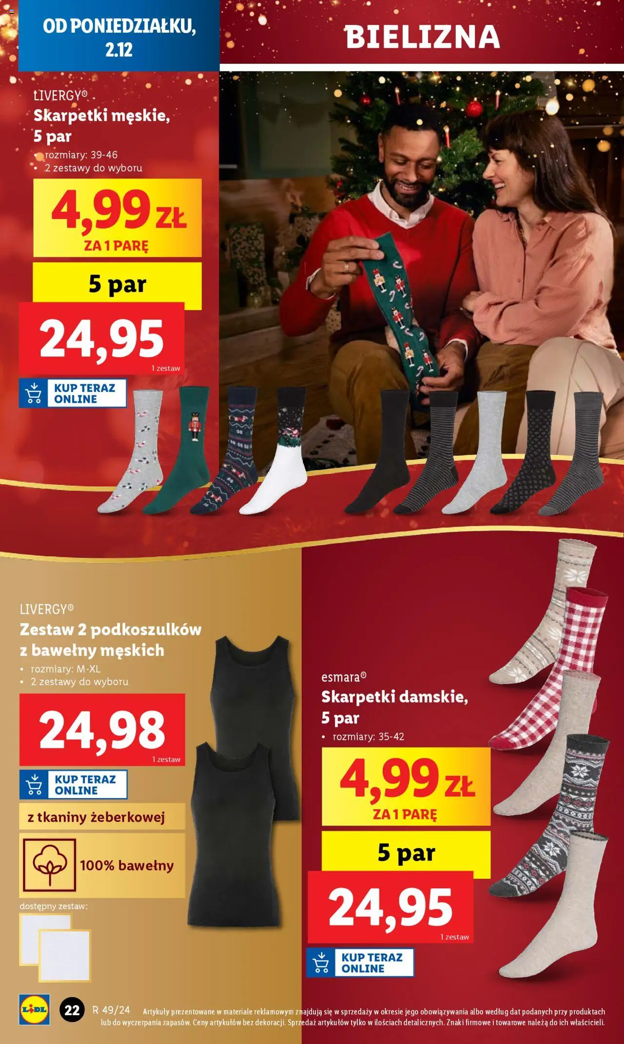 LIDL Katalog gazetka ważna od 02.12.2024 do 07.12.2024 strona 22