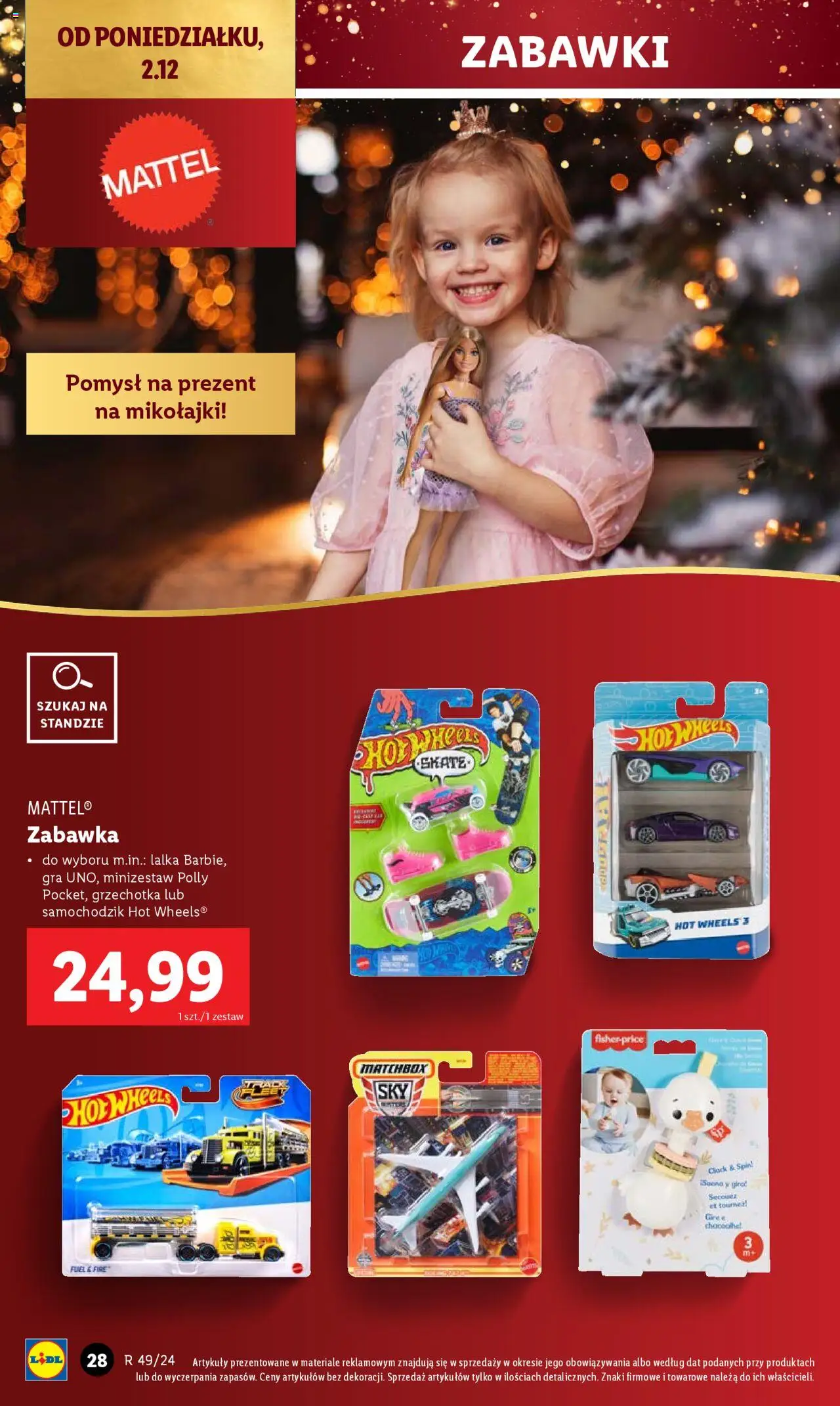 LIDL Katalog gazetka ważna od 02.12.2024 do 07.12.2024 strona 28