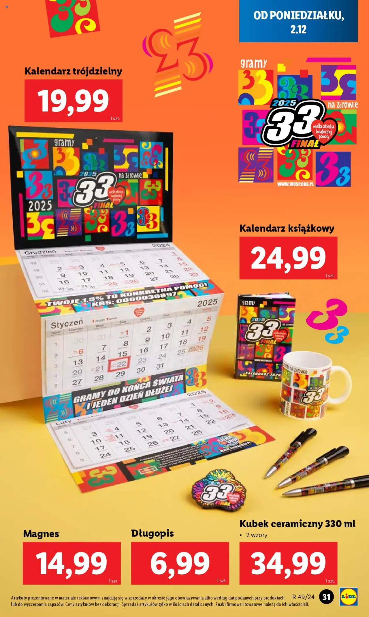 LIDL Katalog gazetka ważna od 02.12.2024 do 07.12.2024 strona 34