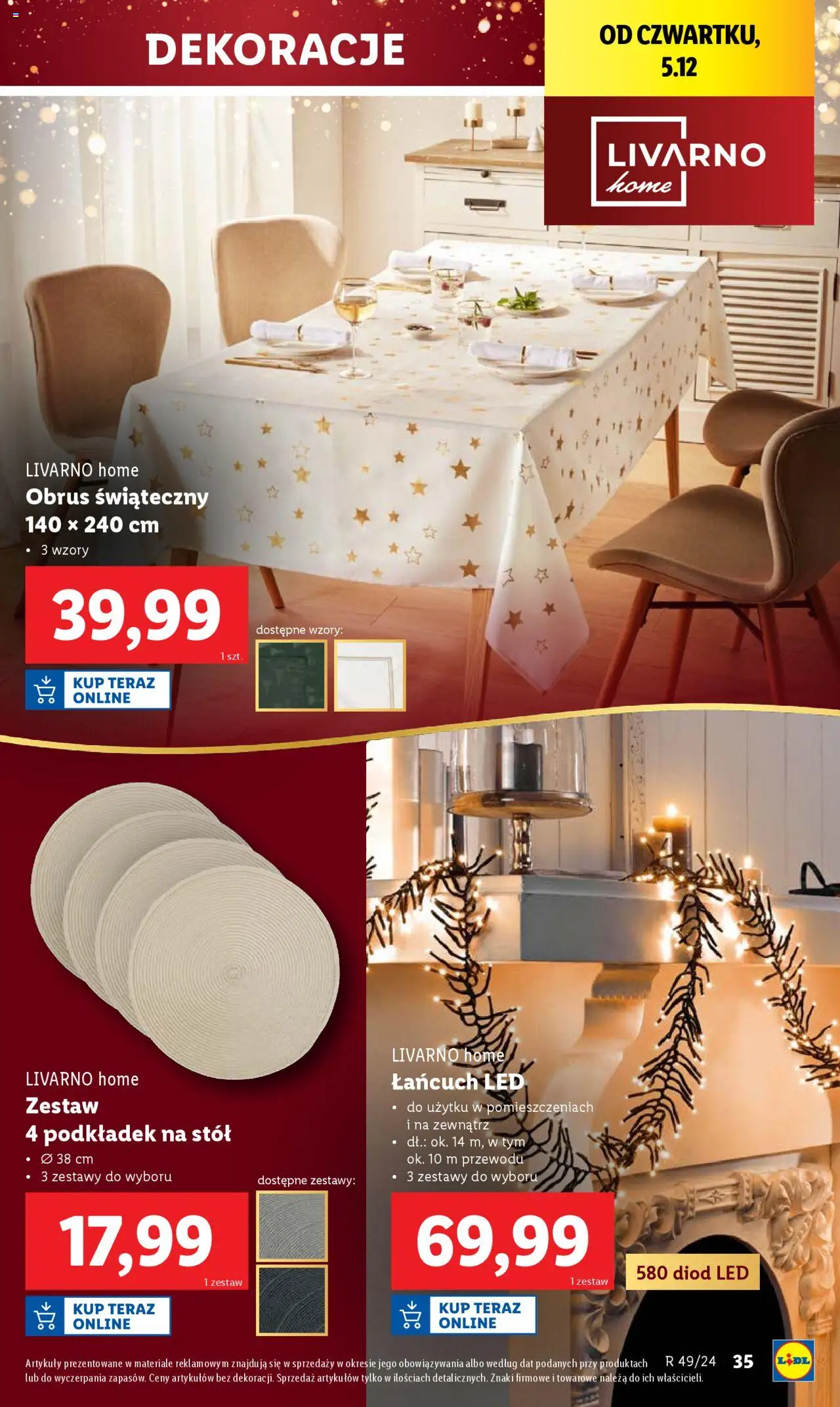 LIDL Katalog gazetka ważna od 02.12.2024 do 07.12.2024 strona 38