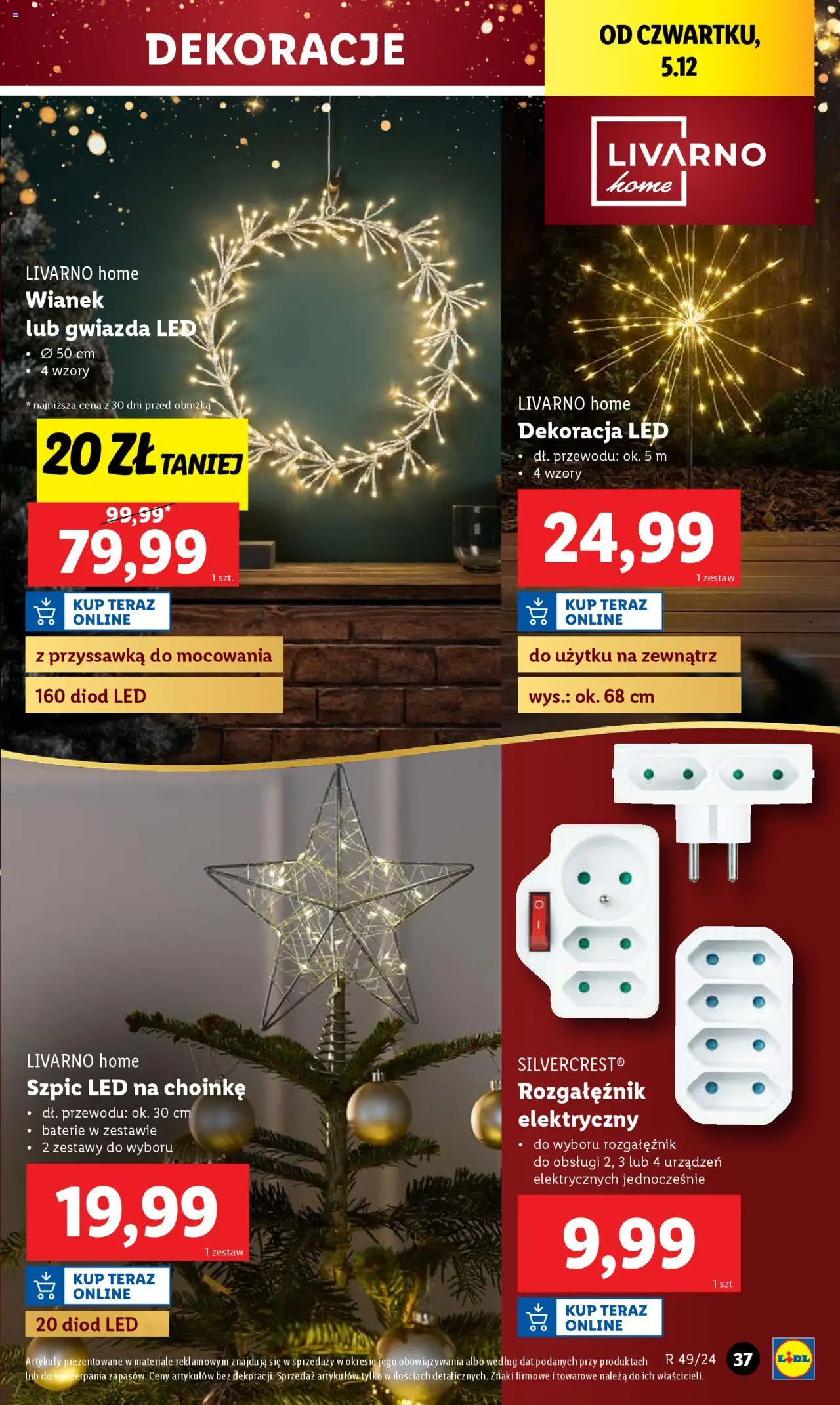 LIDL Katalog gazetka ważna od 02.12.2024 do 07.12.2024 strona 40