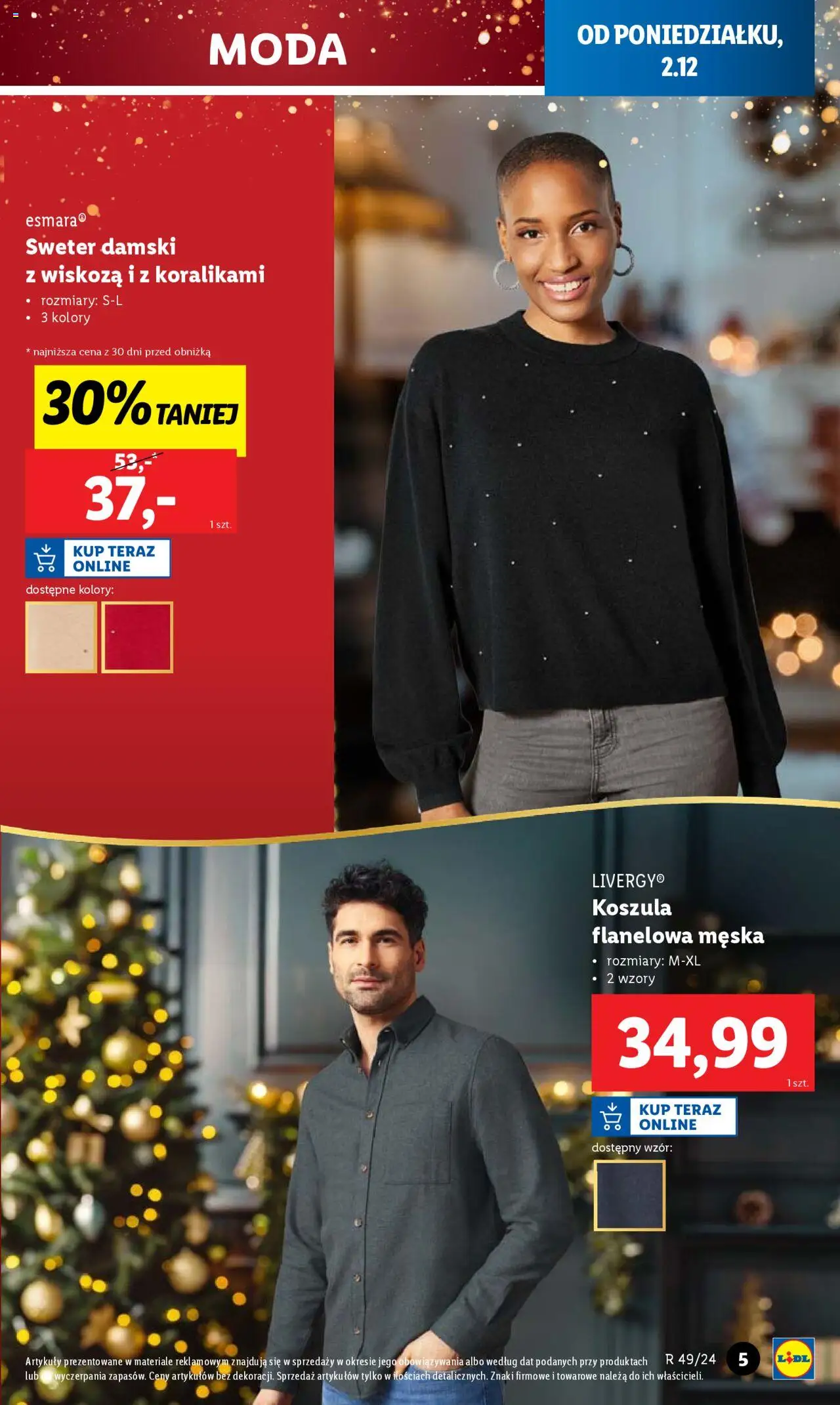 LIDL Katalog gazetka ważna od 02.12.2024 do 07.12.2024 strona 5