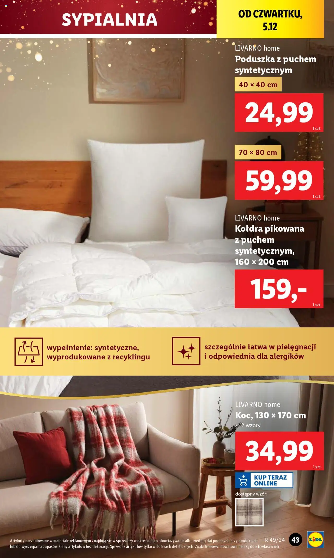 LIDL Katalog gazetka ważna od 02.12.2024 do 07.12.2024 strona 46