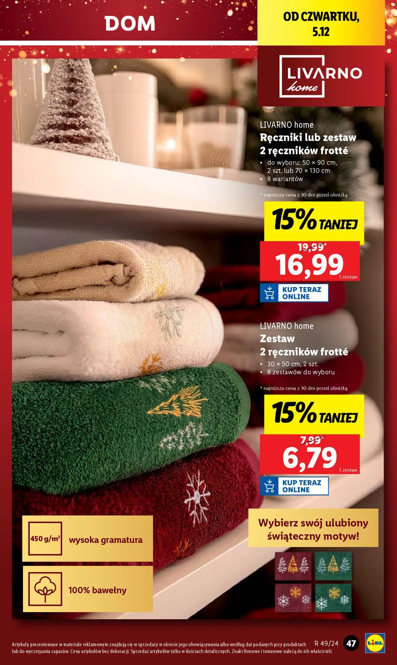 LIDL Katalog gazetka ważna od 02.12.2024 do 07.12.2024 strona 50