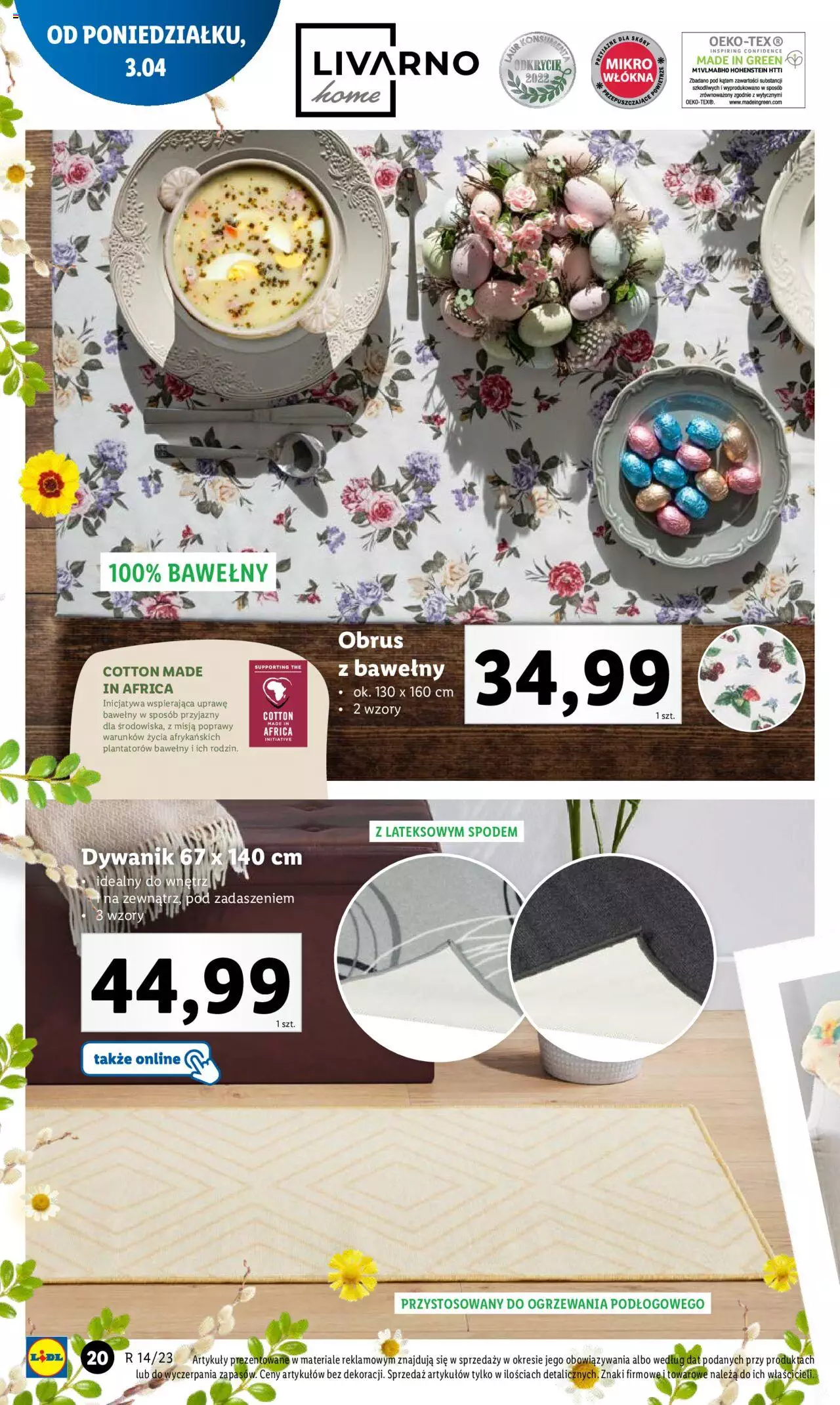 LIDL Katalog gazetka ważna od 03.04.2023 do 08.04.2023 strona 20