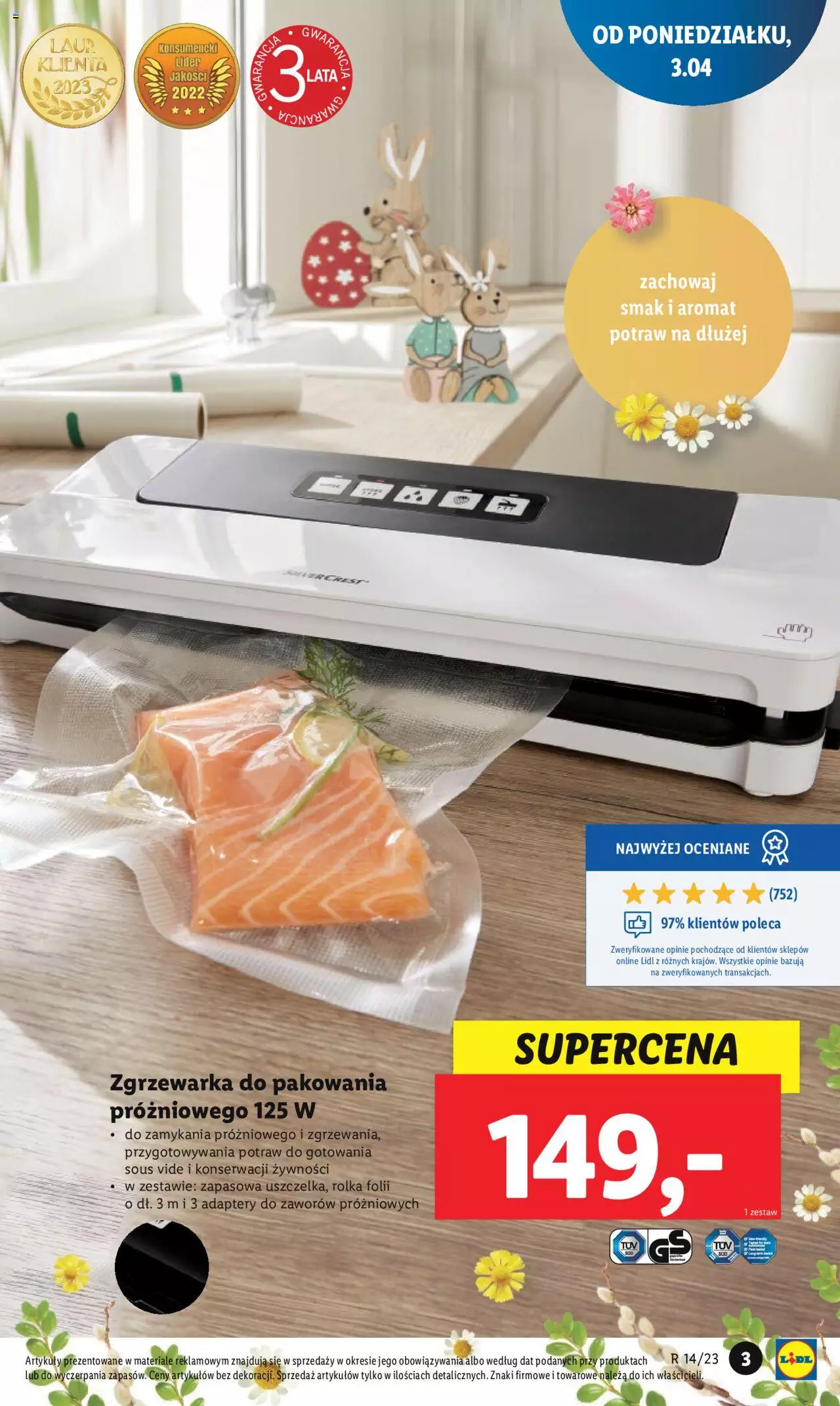 LIDL Katalog gazetka ważna od 03.04.2023 do 08.04.2023 strona 3