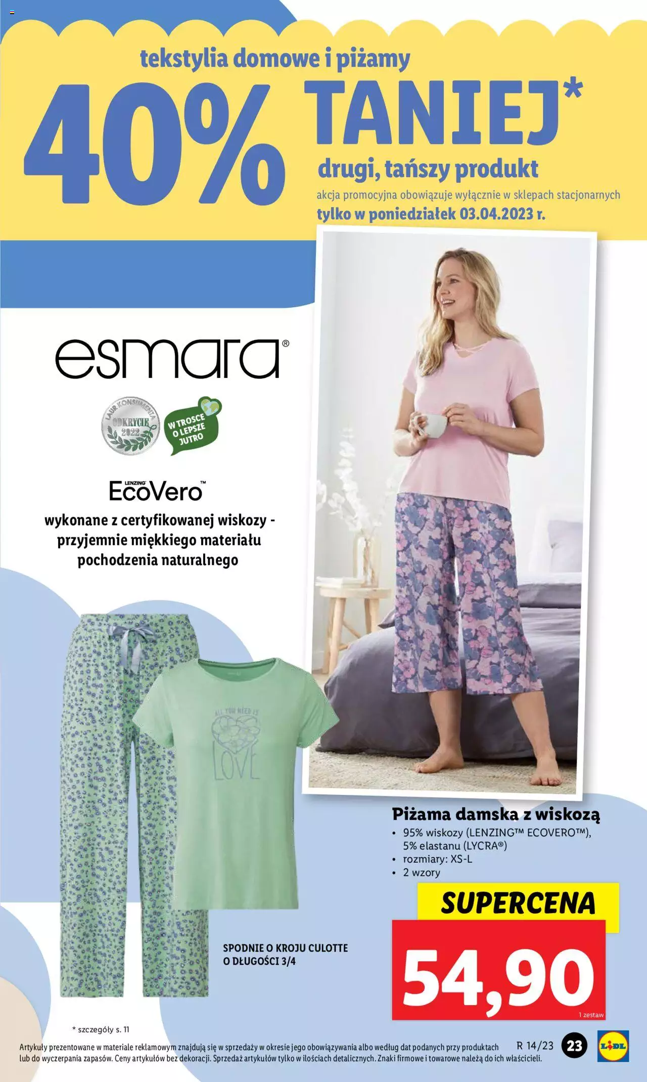 LIDL Katalog gazetka ważna od 03.04.2023 do 08.04.2023 strona 23