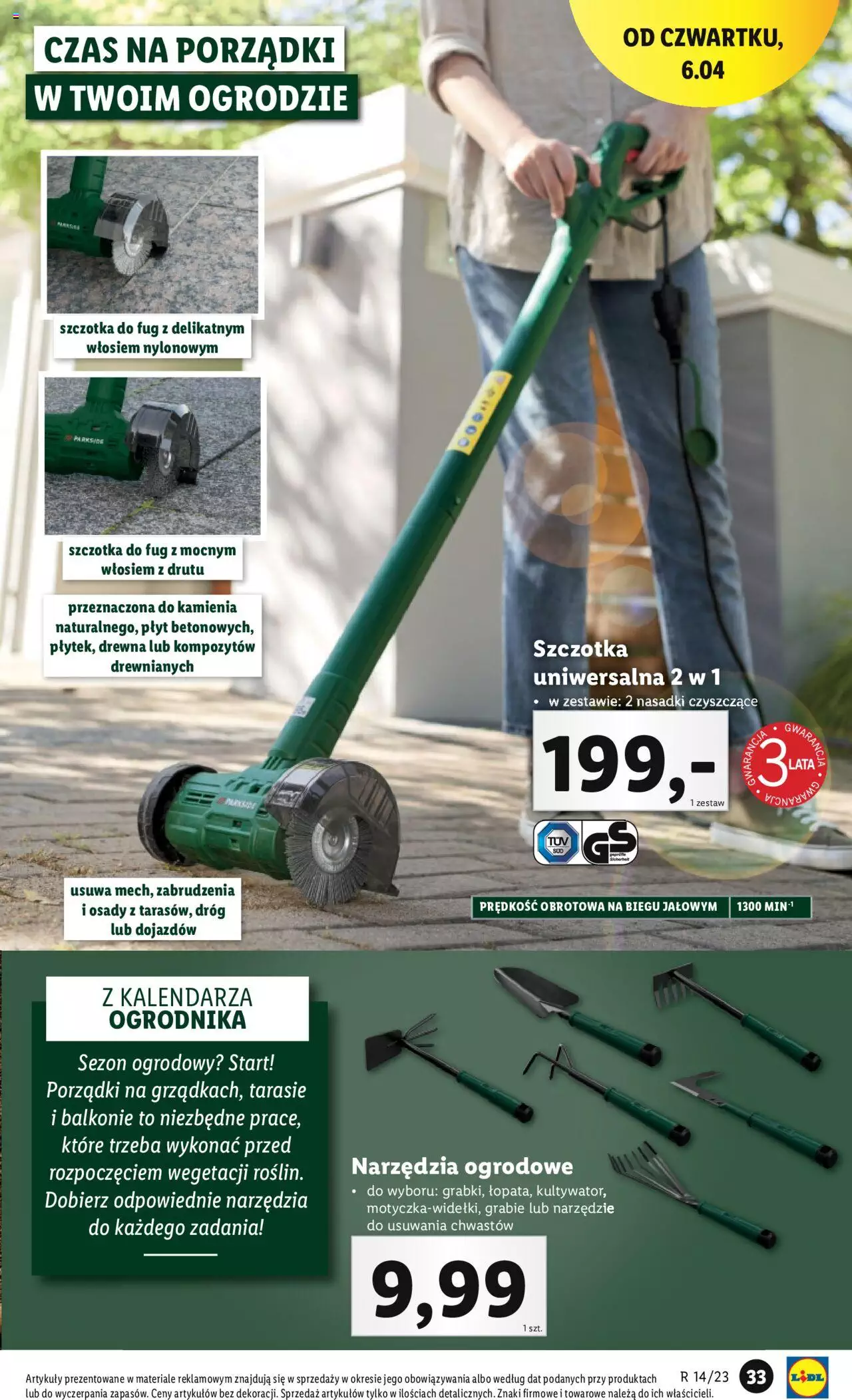 LIDL Katalog gazetka ważna od 03.04.2023 do 08.04.2023 strona 33