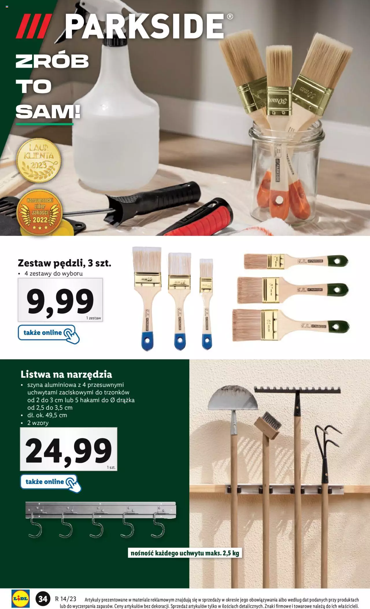 LIDL Katalog gazetka ważna od 03.04.2023 do 08.04.2023 strona 34